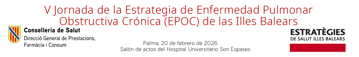 Baner V Jornada de la Estrategia de Enfermedad Pulmonar Obstructiva Cr&oacute;nica (EPOC) de las Illes Balears