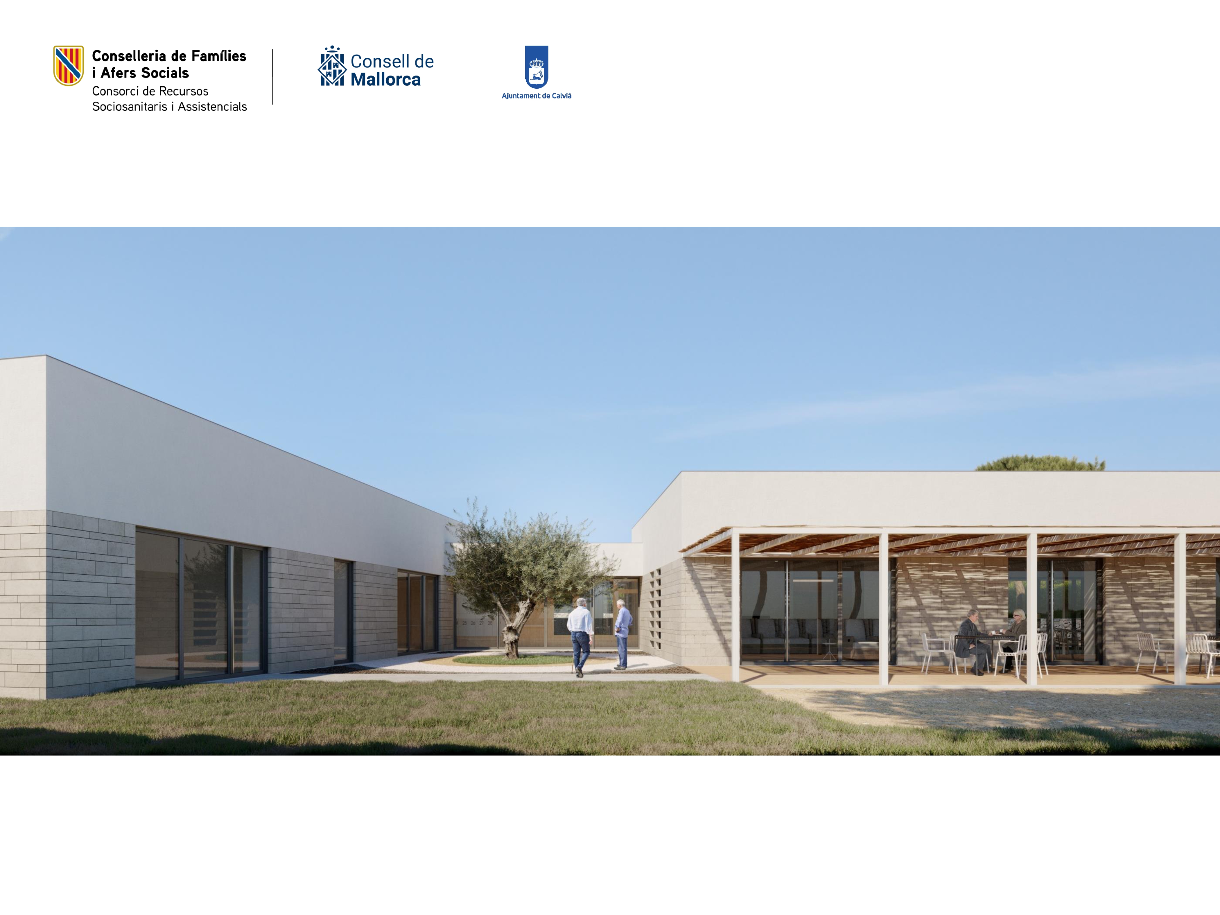 Projecció del centra de dia de Calvià