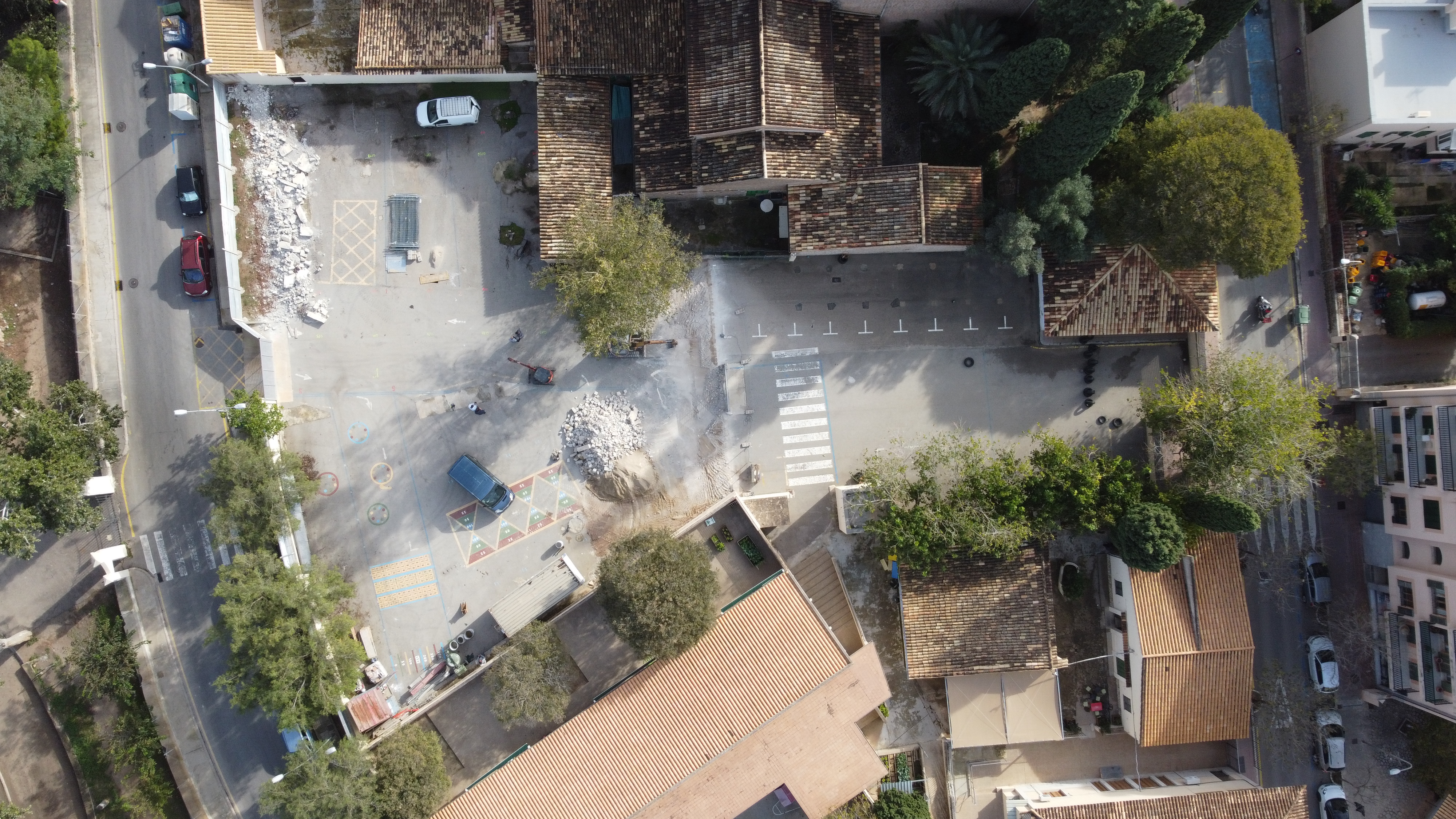 Vista aèria de la parcel.la