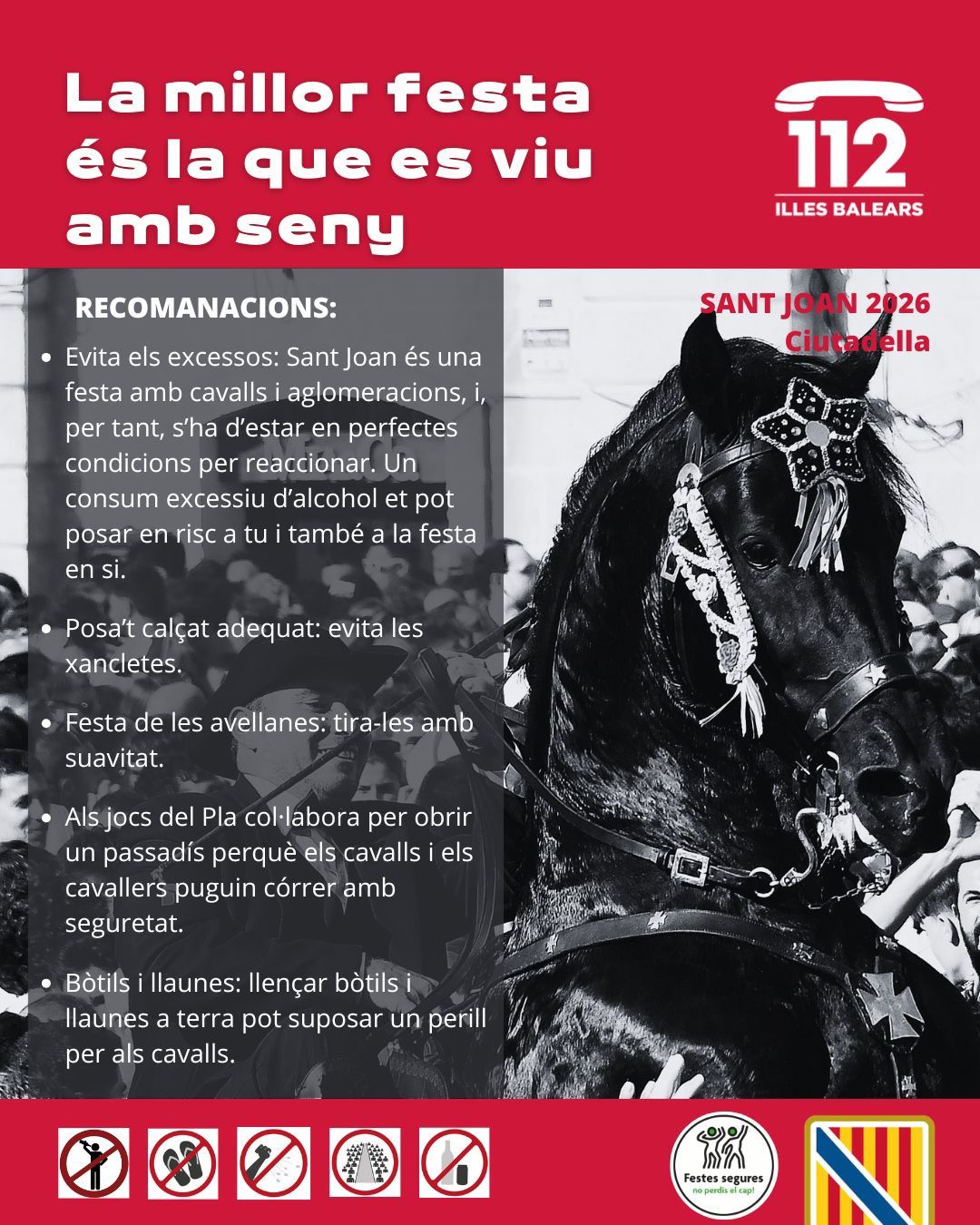 Cartell de les festes de Sant Joan de Ciutadella de 2026