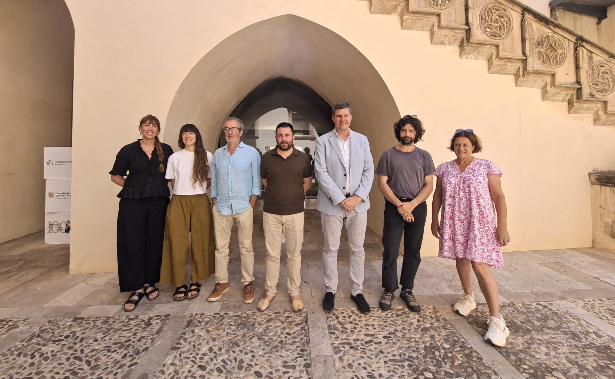 Presentació del projecte seleccionat per l’Institut d’Estudis Baleàrics per participar a Artesantander 2026, amb el conseller de Turisme Jaume Bauzà.