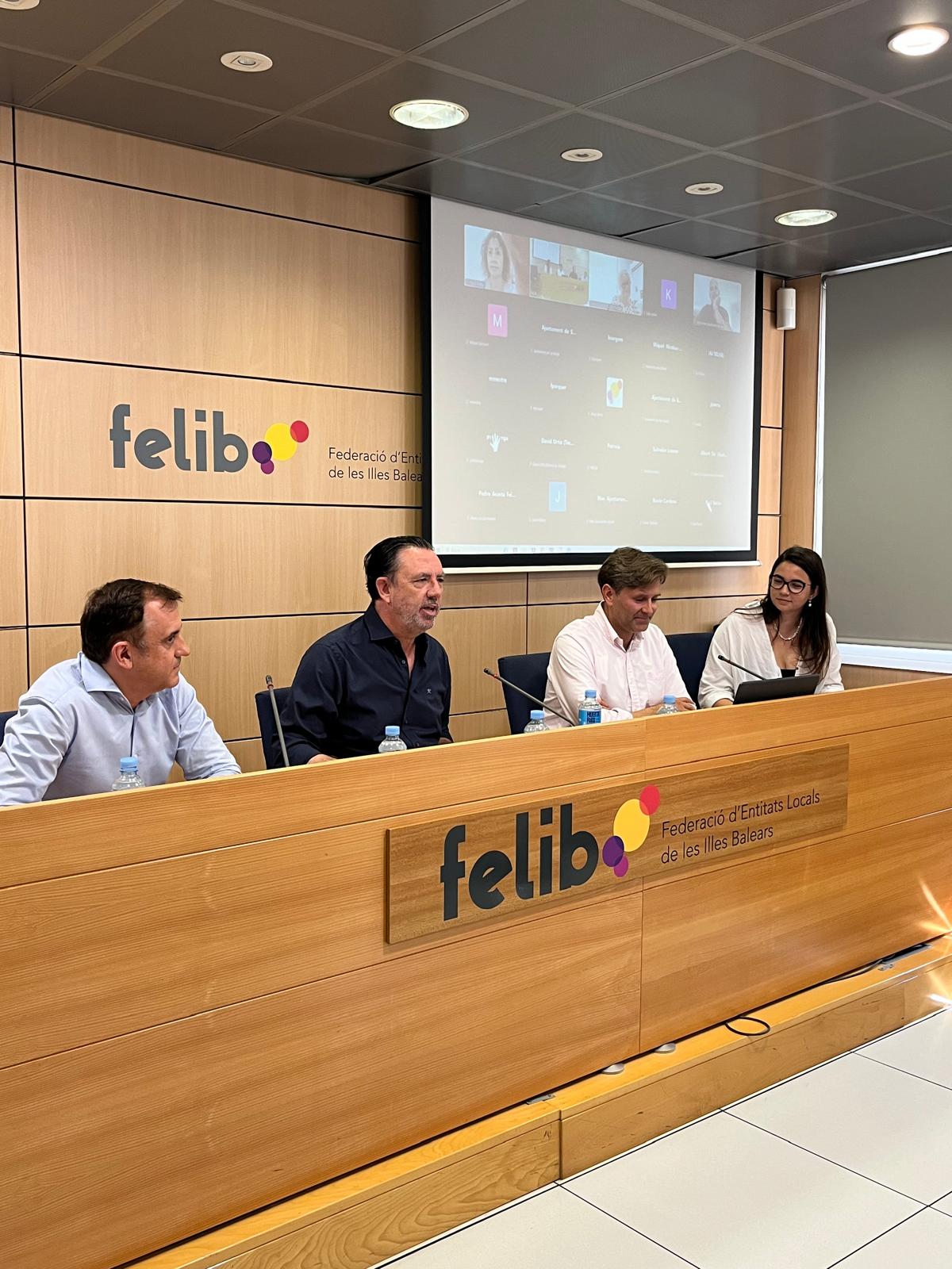 El conseller d’Empresa, Autònoms i Energia, Alejandro Sáenz de San Pedro, reunit amb representants dels ajuntaments de les Illes Balears en una jornada informativa per impulsar els Certificats d’Estalvi Energètic (CAE)