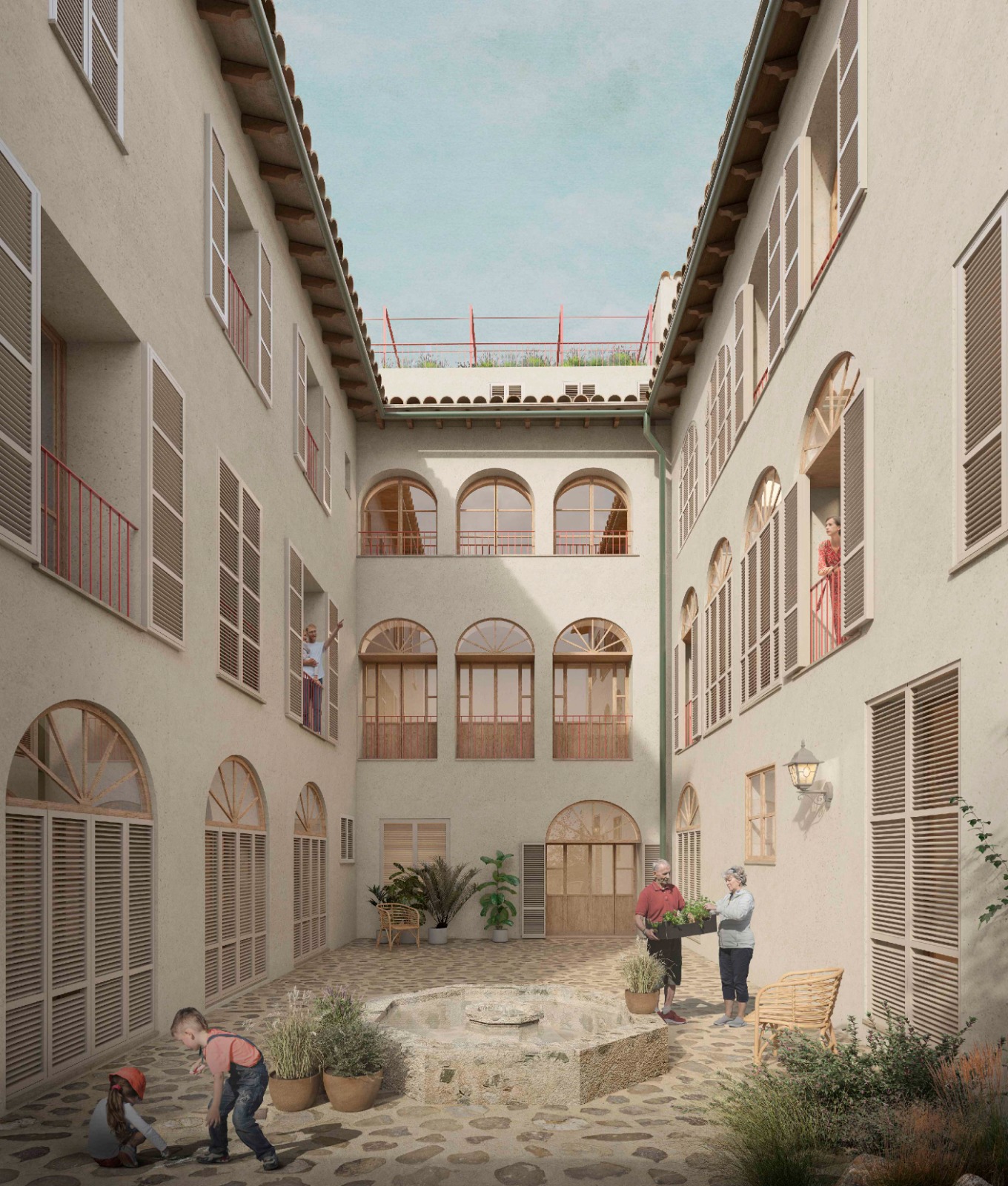 Interior de l'edificii