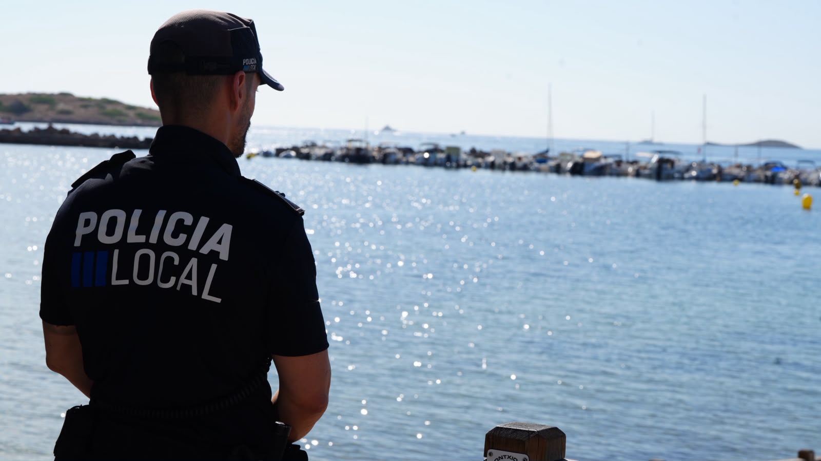 Policia local fent vigilància