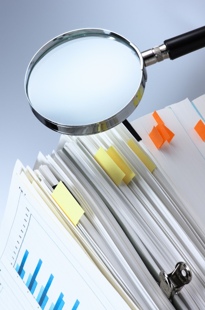 Lupa sobre documents