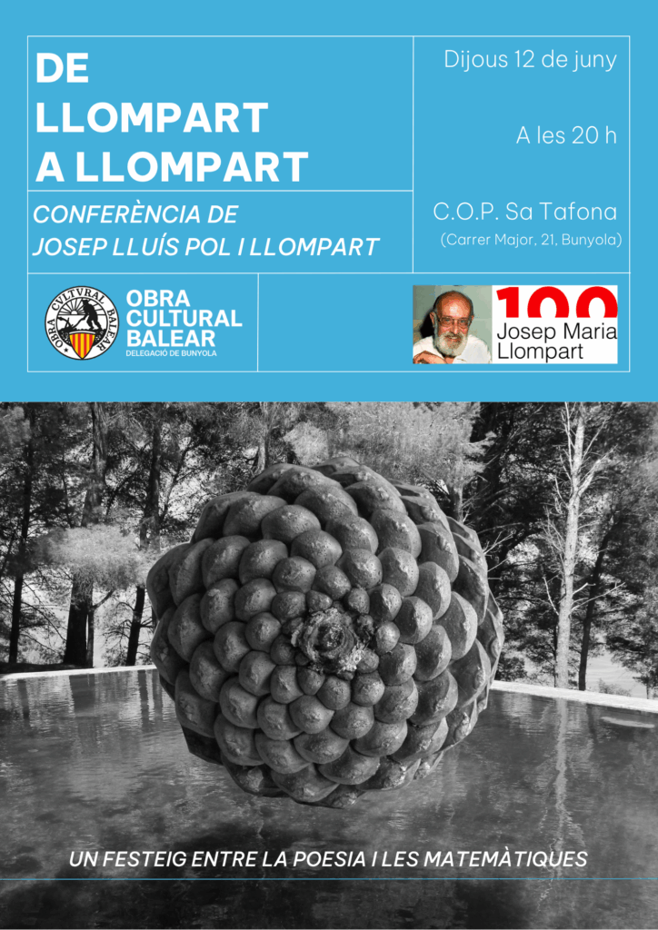 Conferència De Llompart a Llompart Bunyola