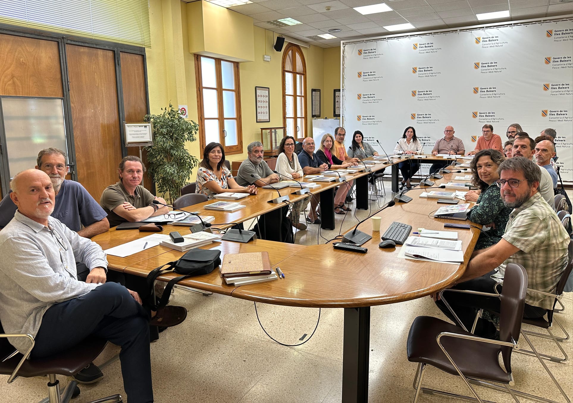 Reunió del Consell Assessor de Fauna i Flora de les Illes Balears (CAFFIB).