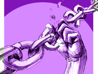 Mà rompent una cadena