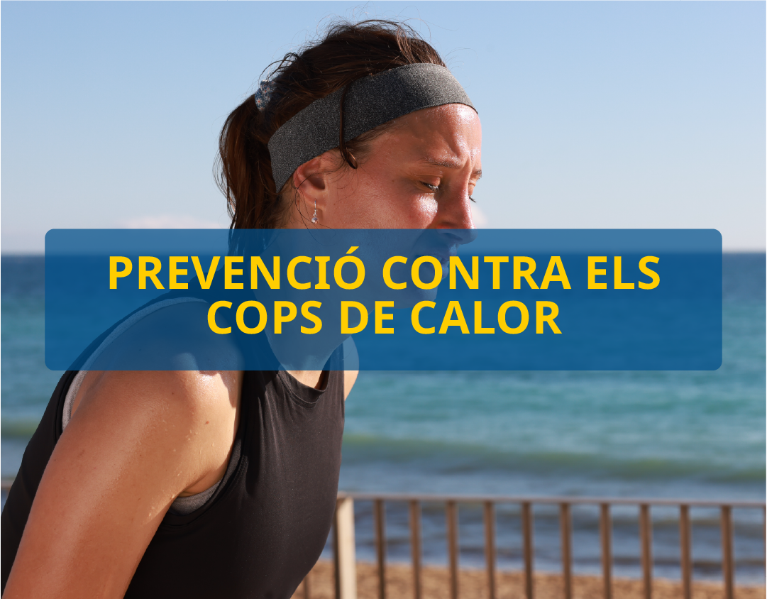 Dona fent exercici al sol