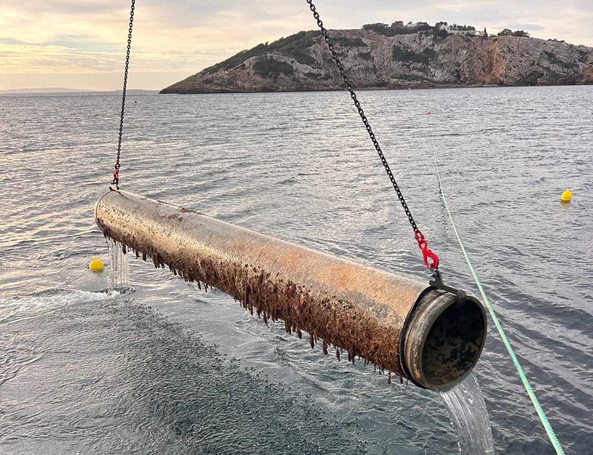 Retirada de l'emissari de Talamanca