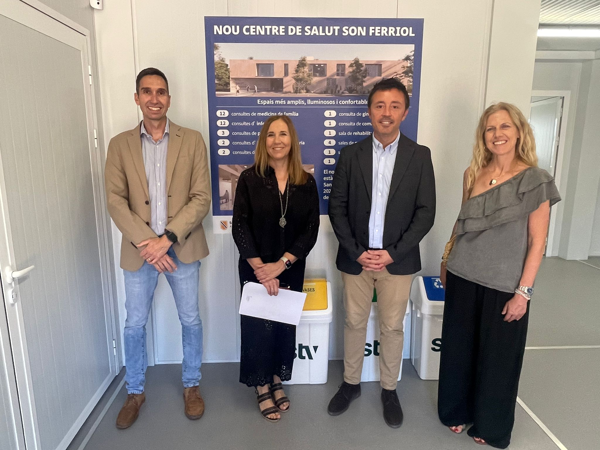 Inici de les obres del nou Centre de Salut Son Ferriol 