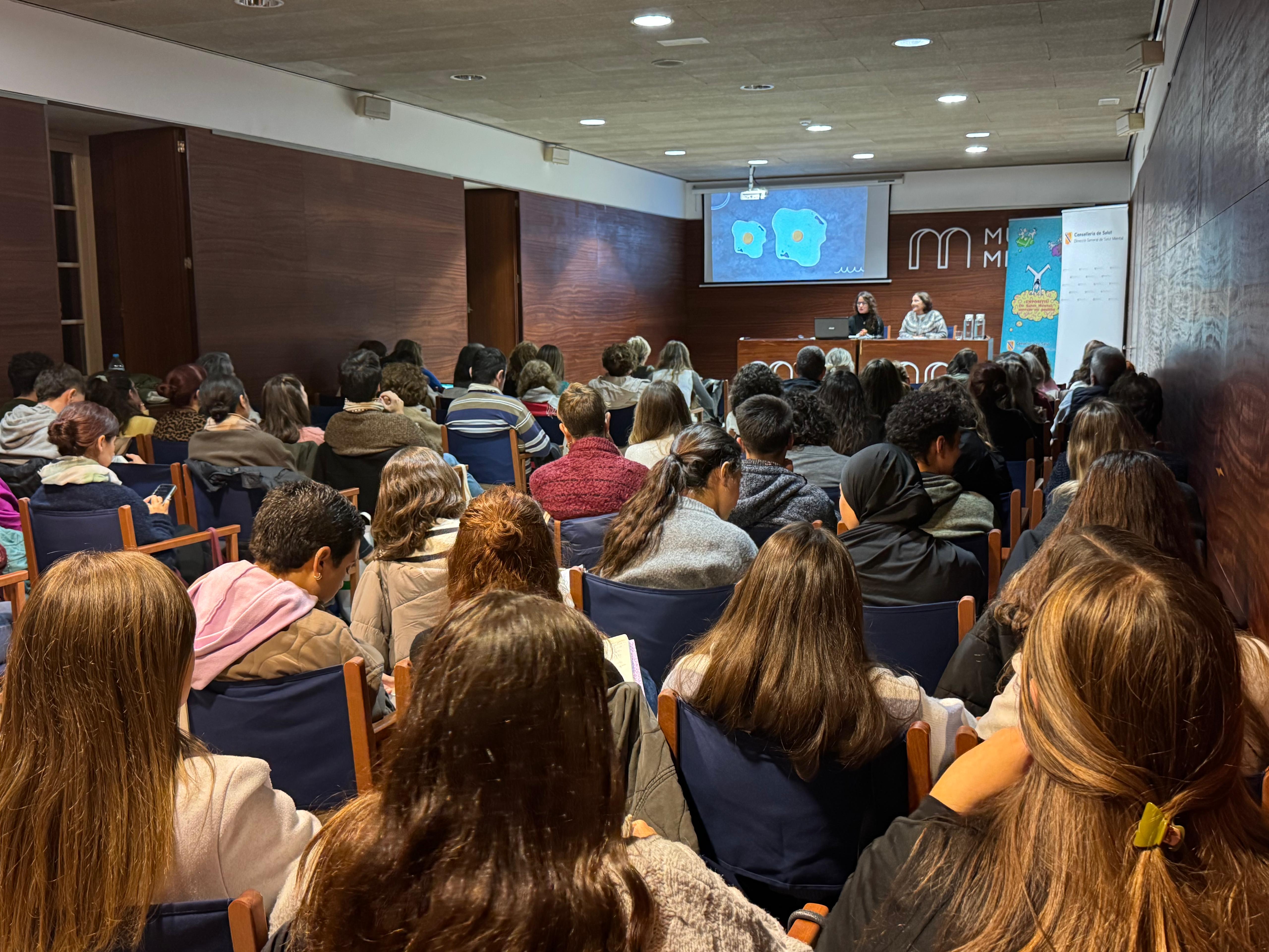 Imatge de la II Jornada de Bones Pràctiques en Salut Mental.