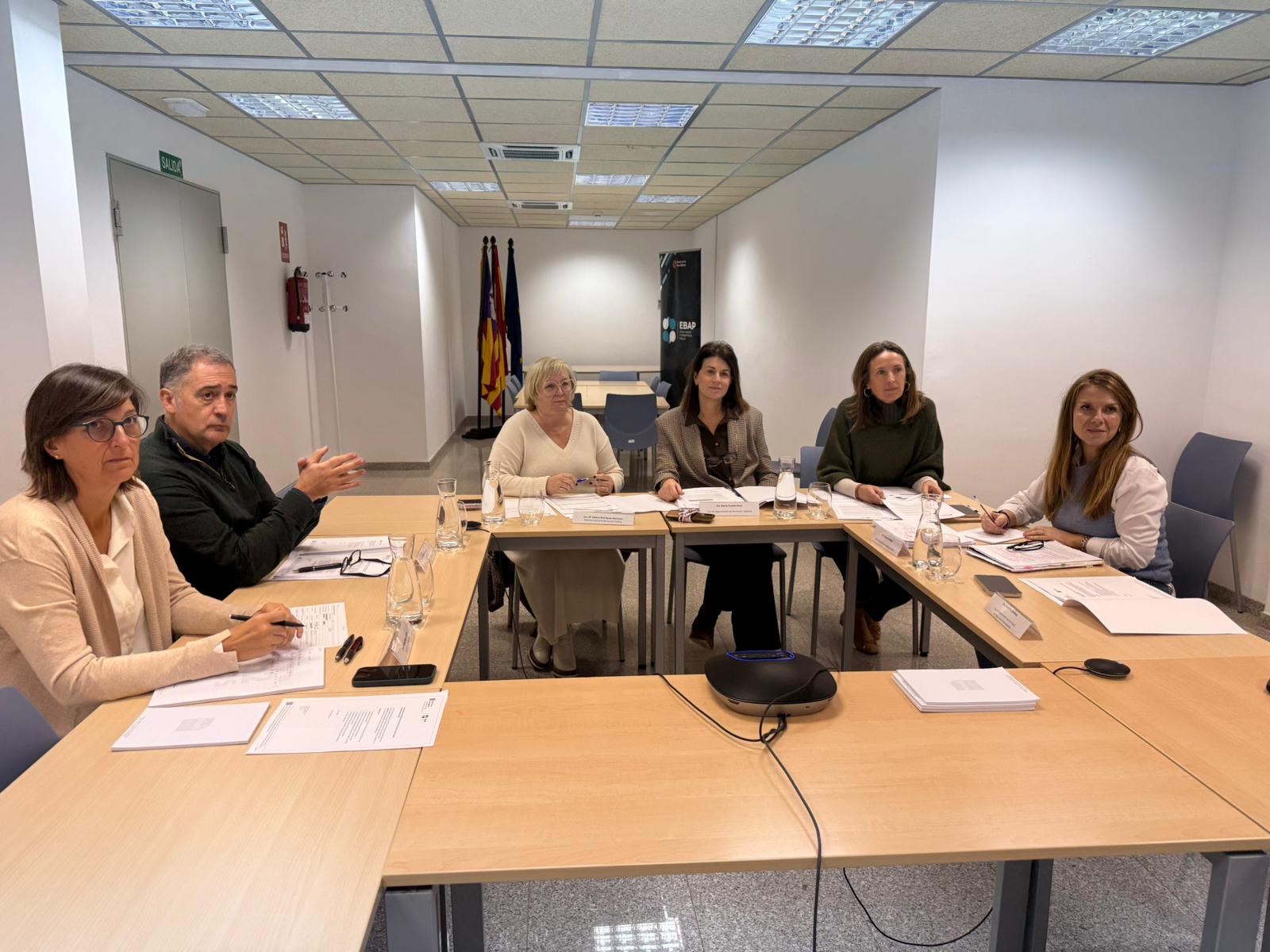 Imatge de la reunió del Consell de Direcció de l’Escola Balear d’Administració Pública (EBAP).