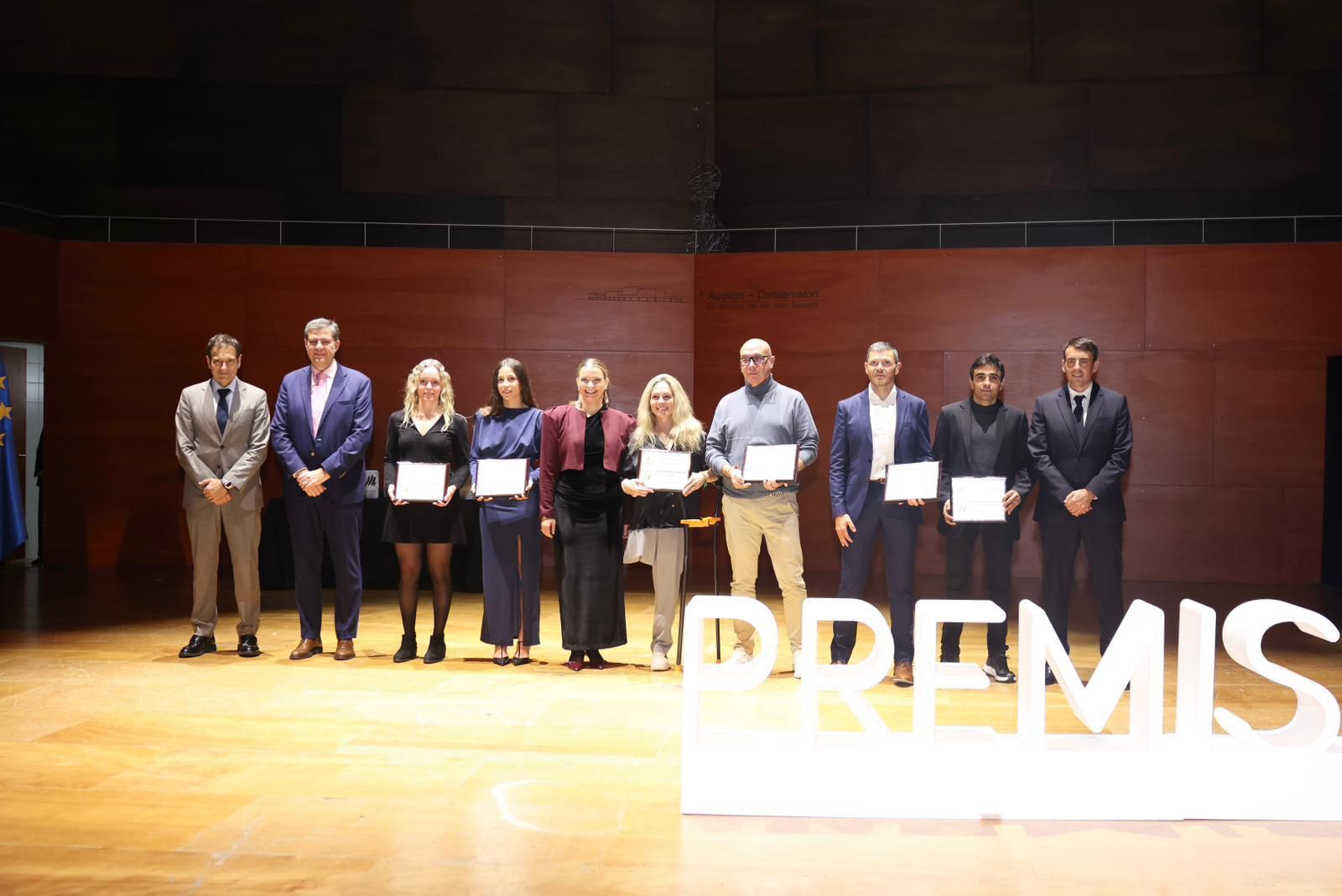 Premiats i autoritats