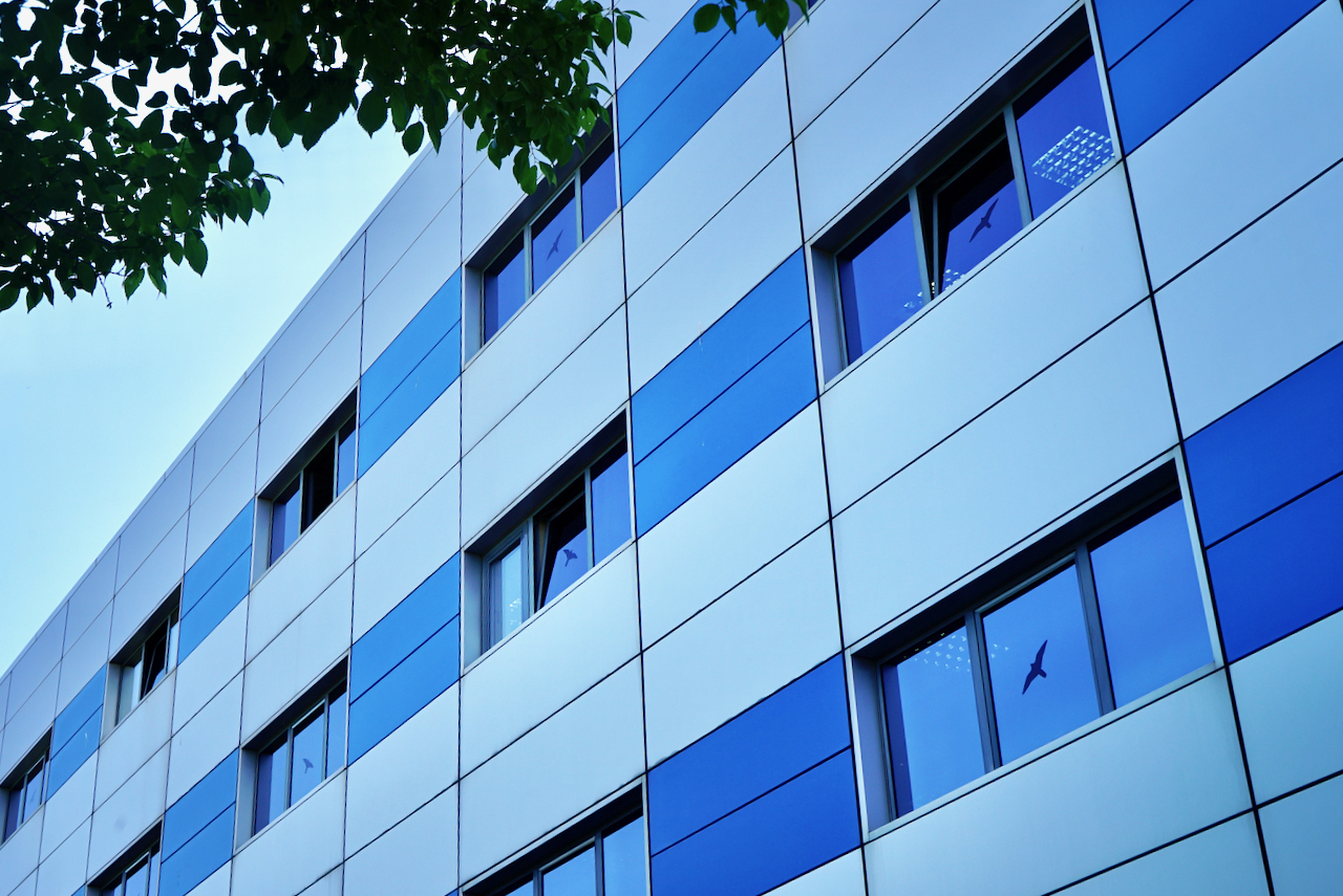 Façana de l'edifici de l'Escola Balear d’Administració Pública (EBAP).