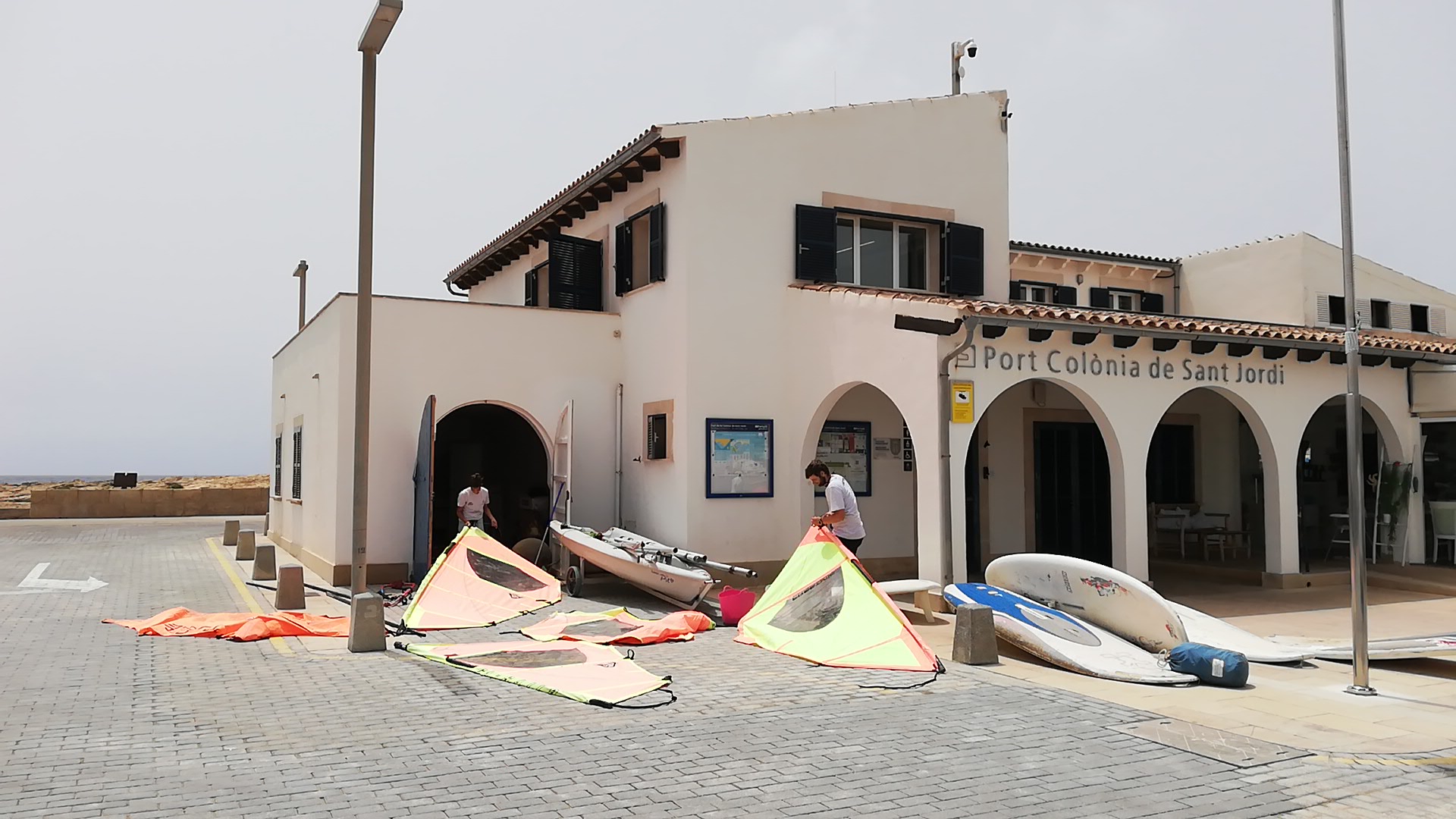 Port de la Colònia de Sant Jordi.