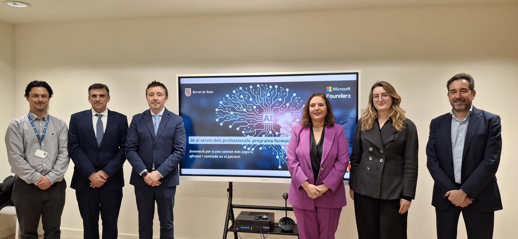 Presentació d'un curs d’intel·ligència artificial per als professionals del Servei de Salut