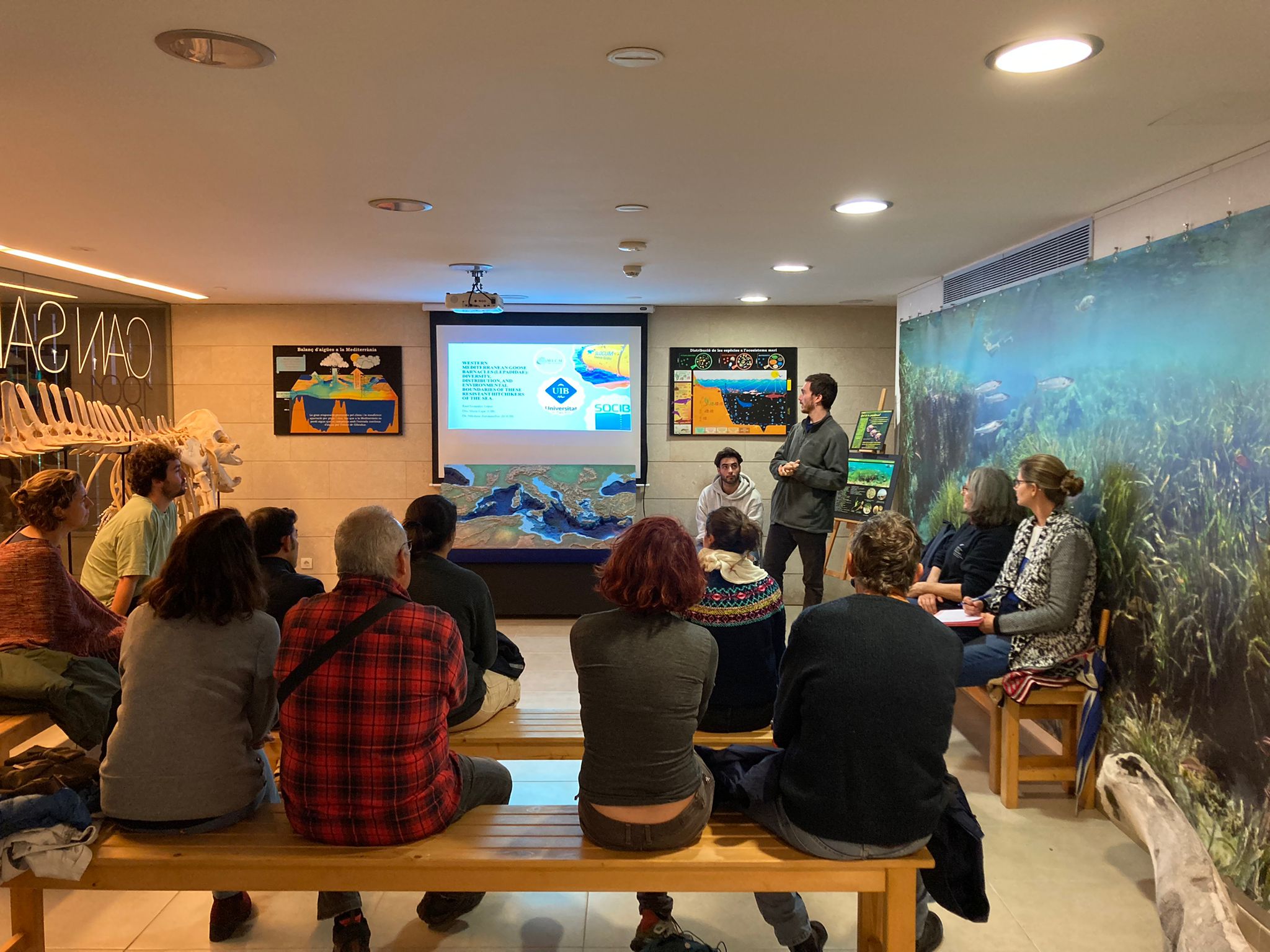 Un moment de la presentació del projecte