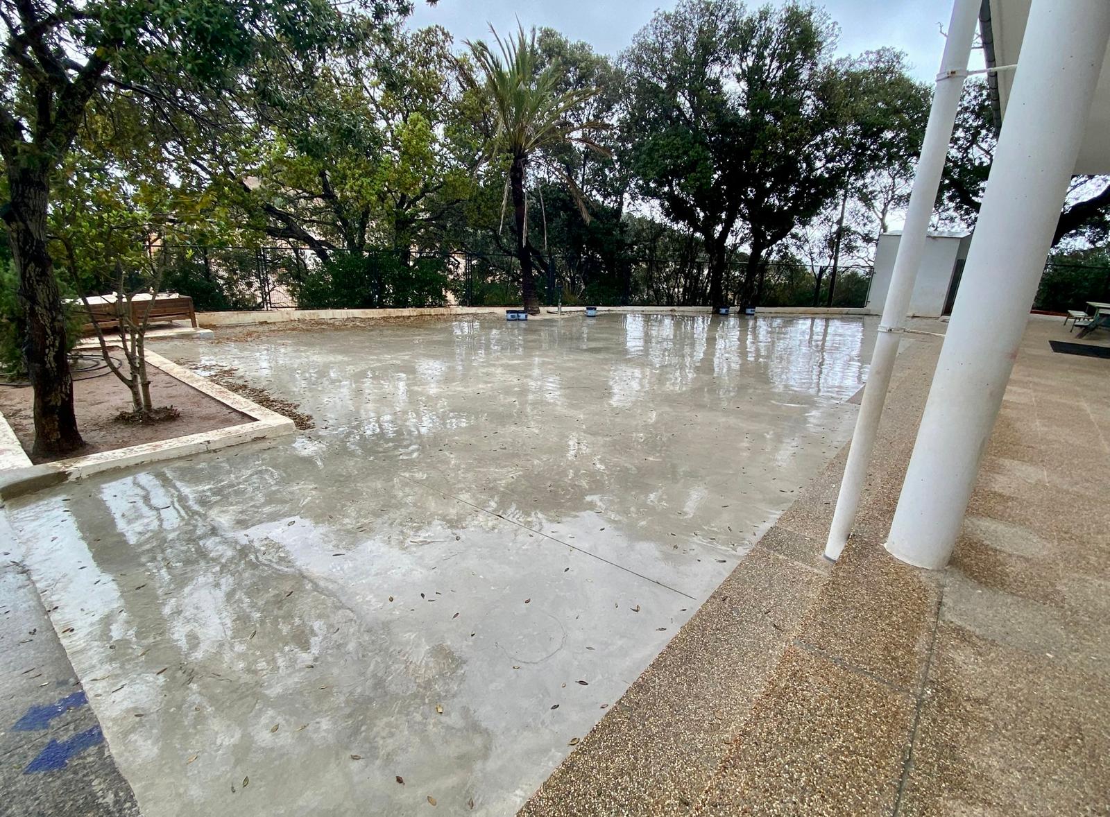 Pati del CEIP s'Alzinar de Capdepera.