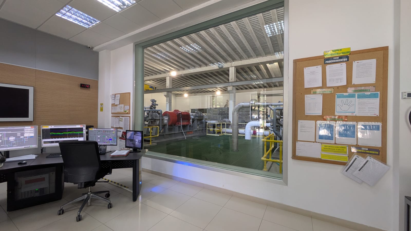 Dessaladora d'Andratx-interior