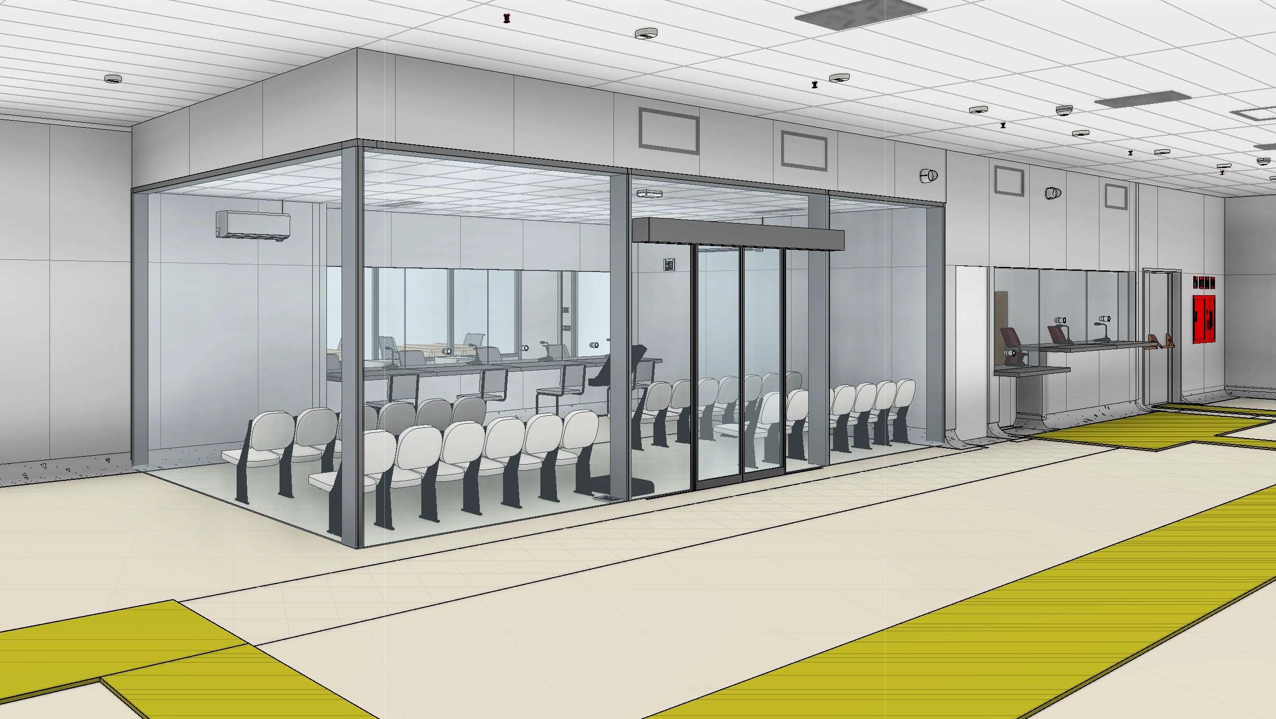 Futura oficina de l'estació Intermodal. 