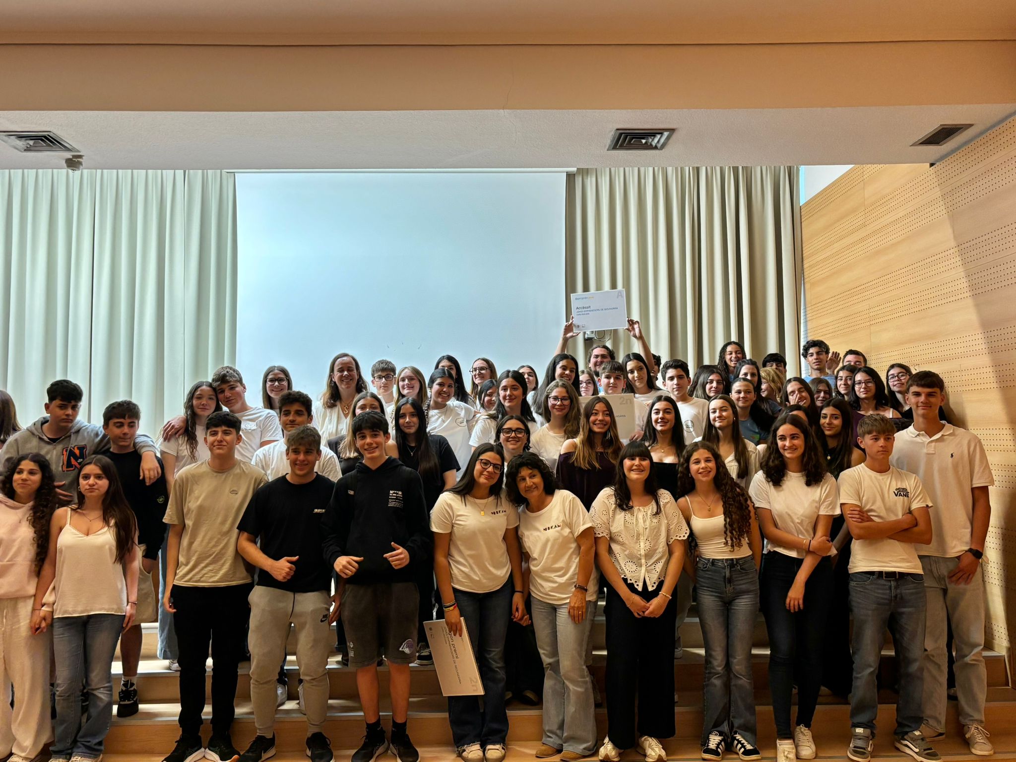 Participants en els Premis Ibemprènjove