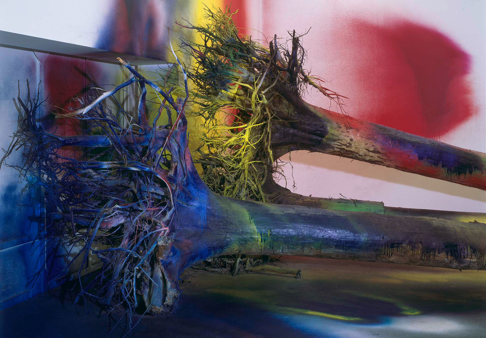 Obra de Katharina Grosse