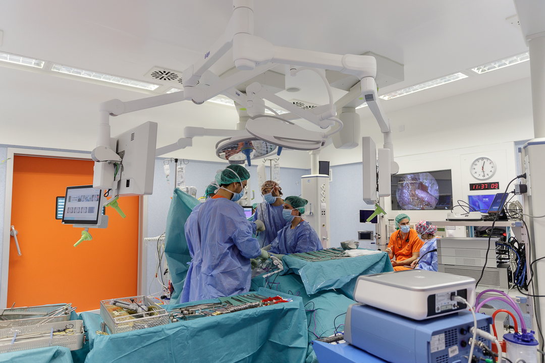 Quiròfan d'un hospital 