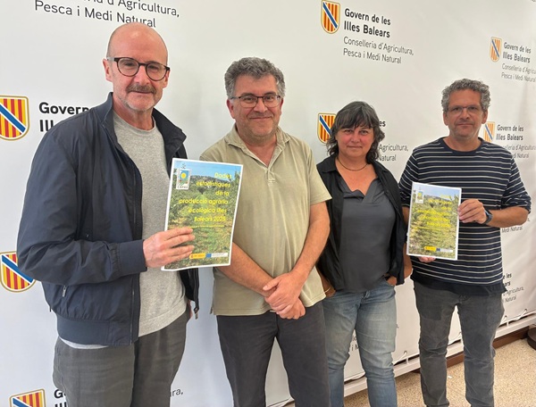 Presentació de dades de l'agricultura ecològica