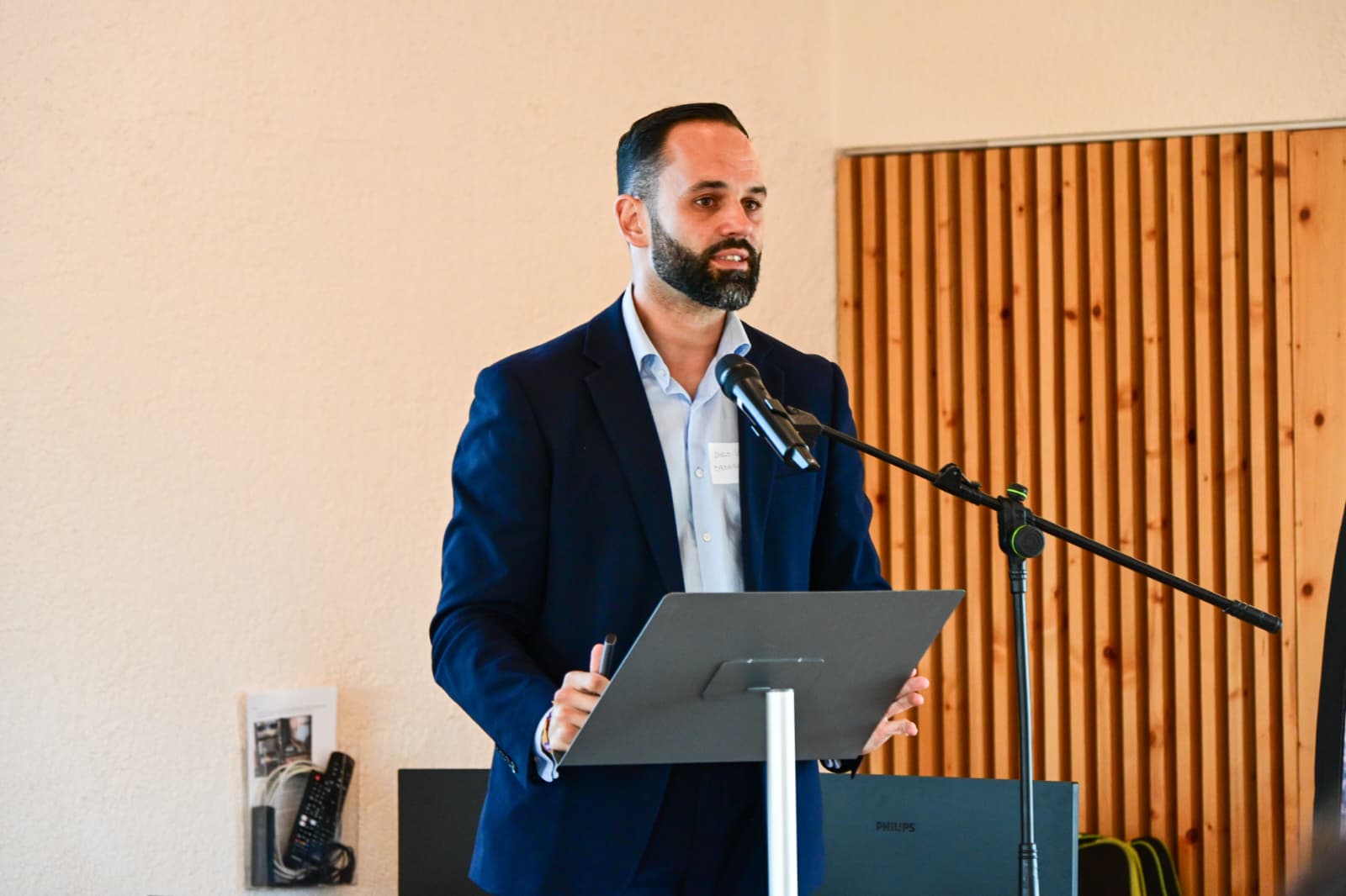 El director general d’Economia Circular, Transició Energètica i Canvi Climàtic, Diego Viu.