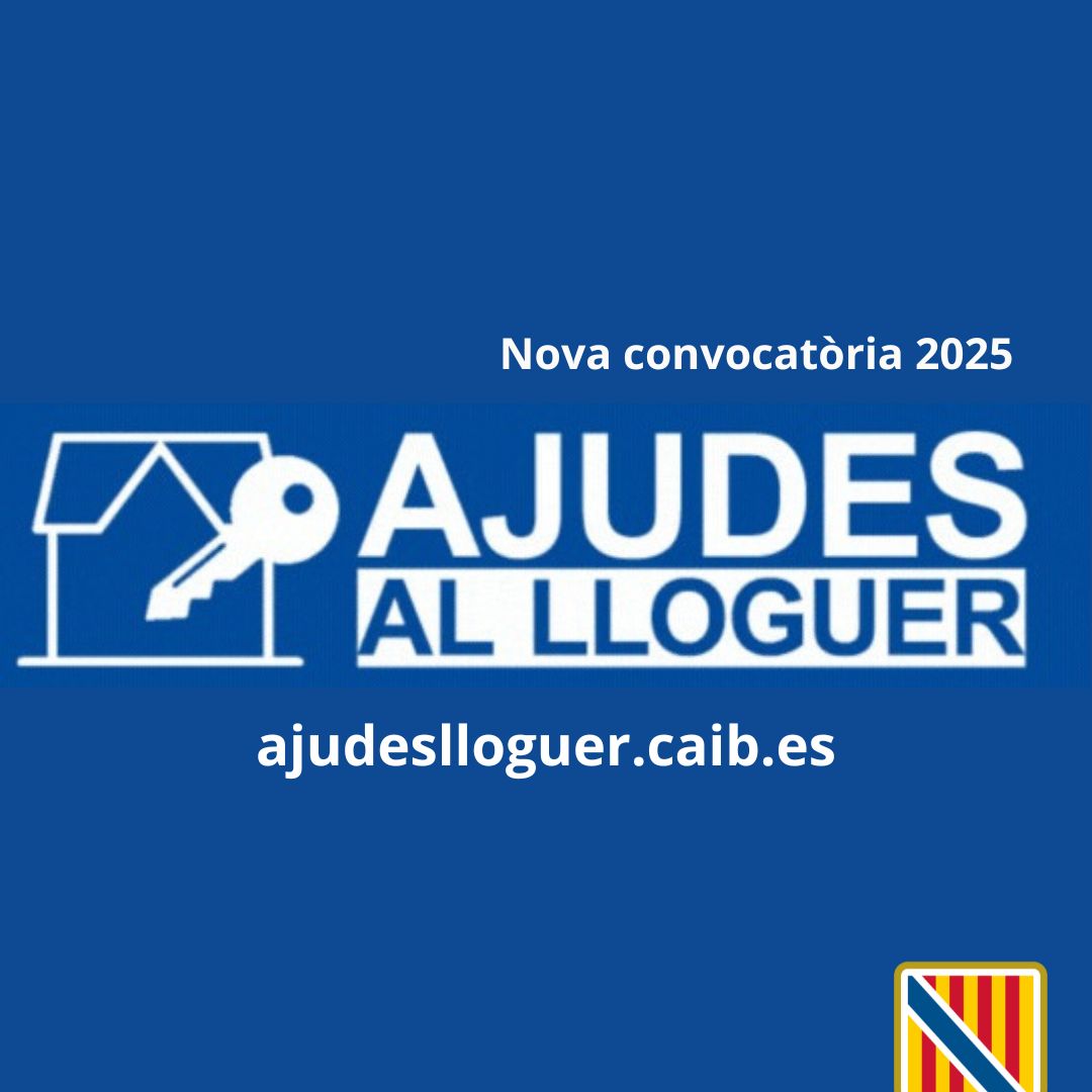 Cartell de les Ajudes al lloguer