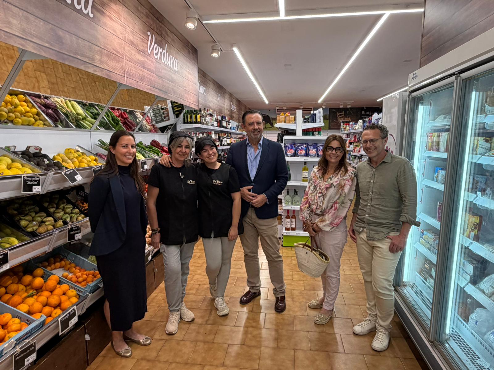 Visita al supermercat El Racó de Menorca