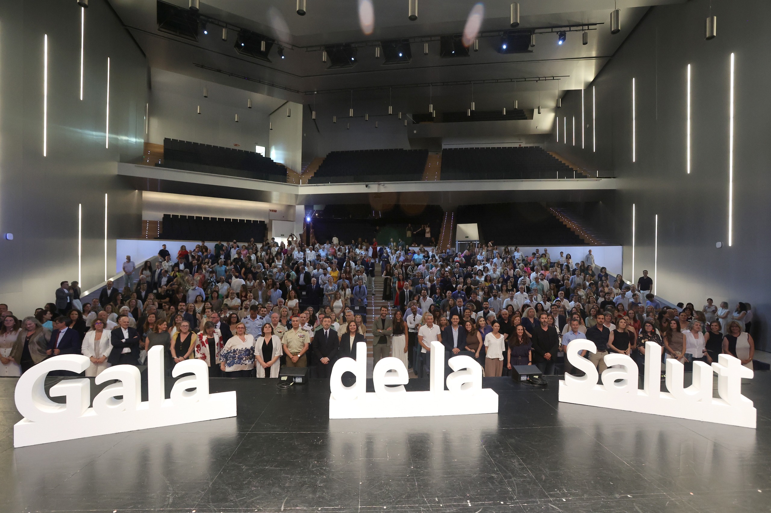 Imatge dels prop de 800 assistents a la GAla de la Salut