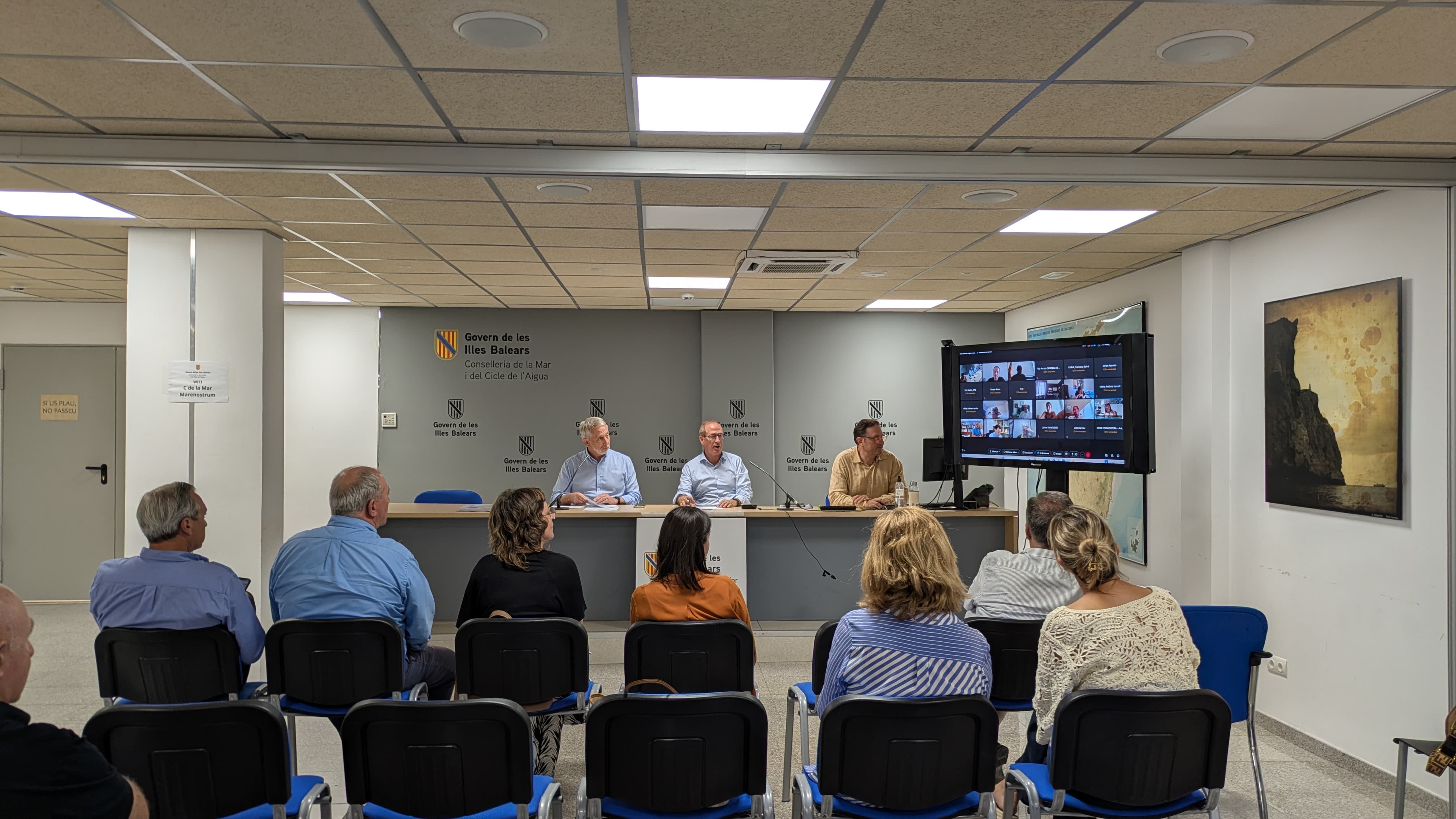 Reunió del Consell Balear de l'Aigua