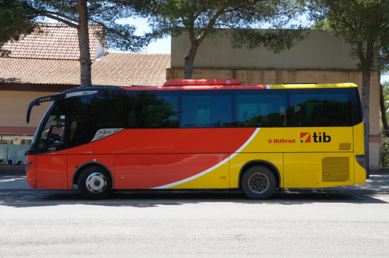 Un autobús TIB 