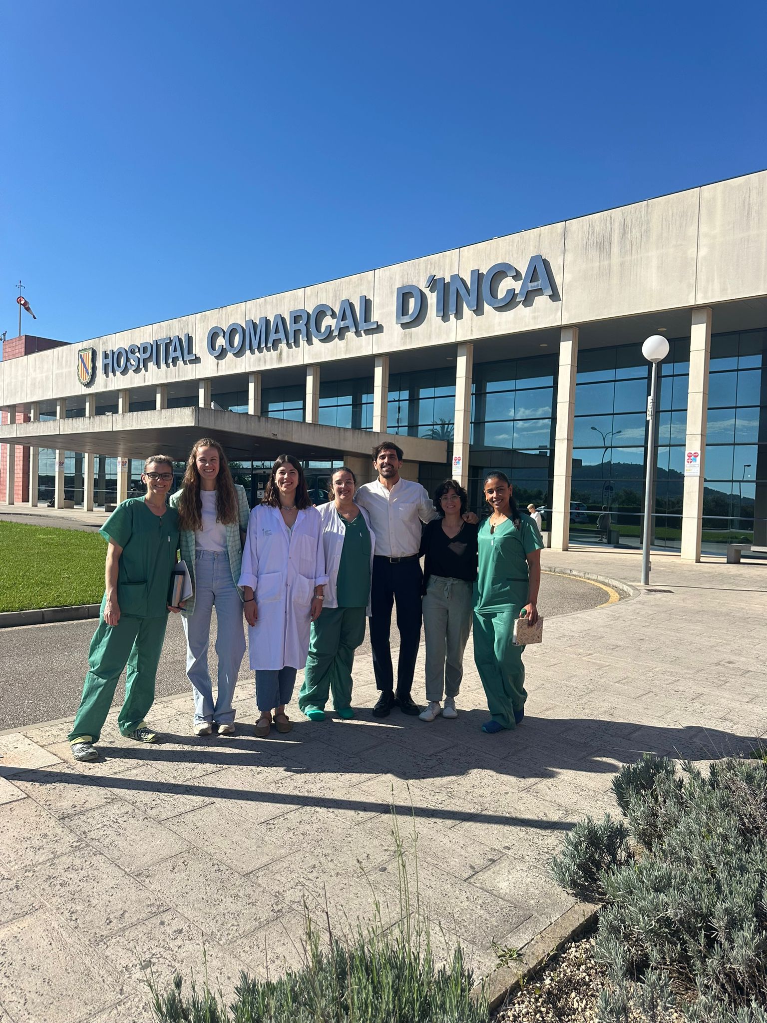 Professionals de l'Hospital Comarcal d'Inca