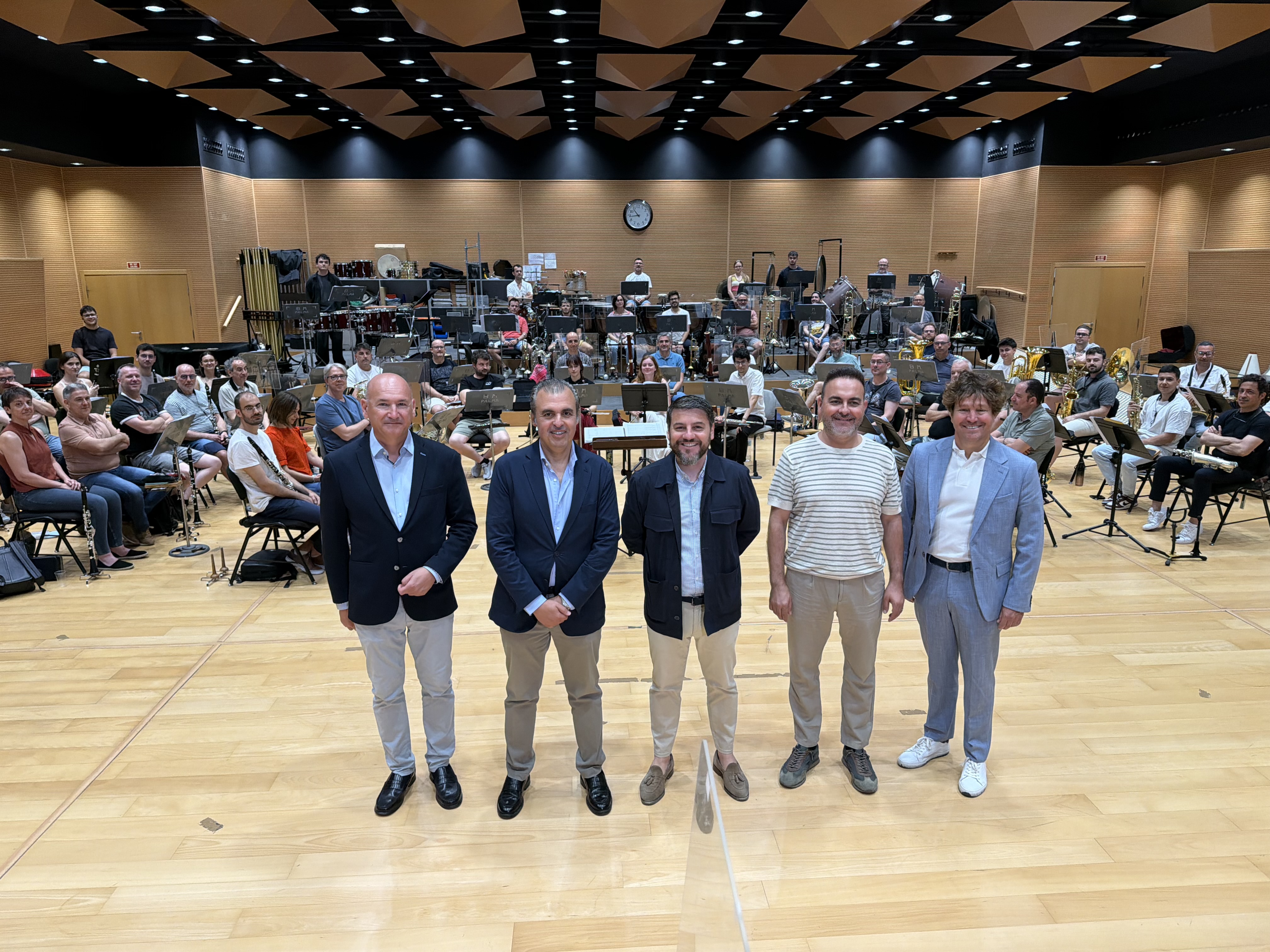 Educació i l’Ajuntament de Palma es reuneixen per explorar vies de col·laboració entre el Conservatori Superior i la Banda de Música Municipal de Palma