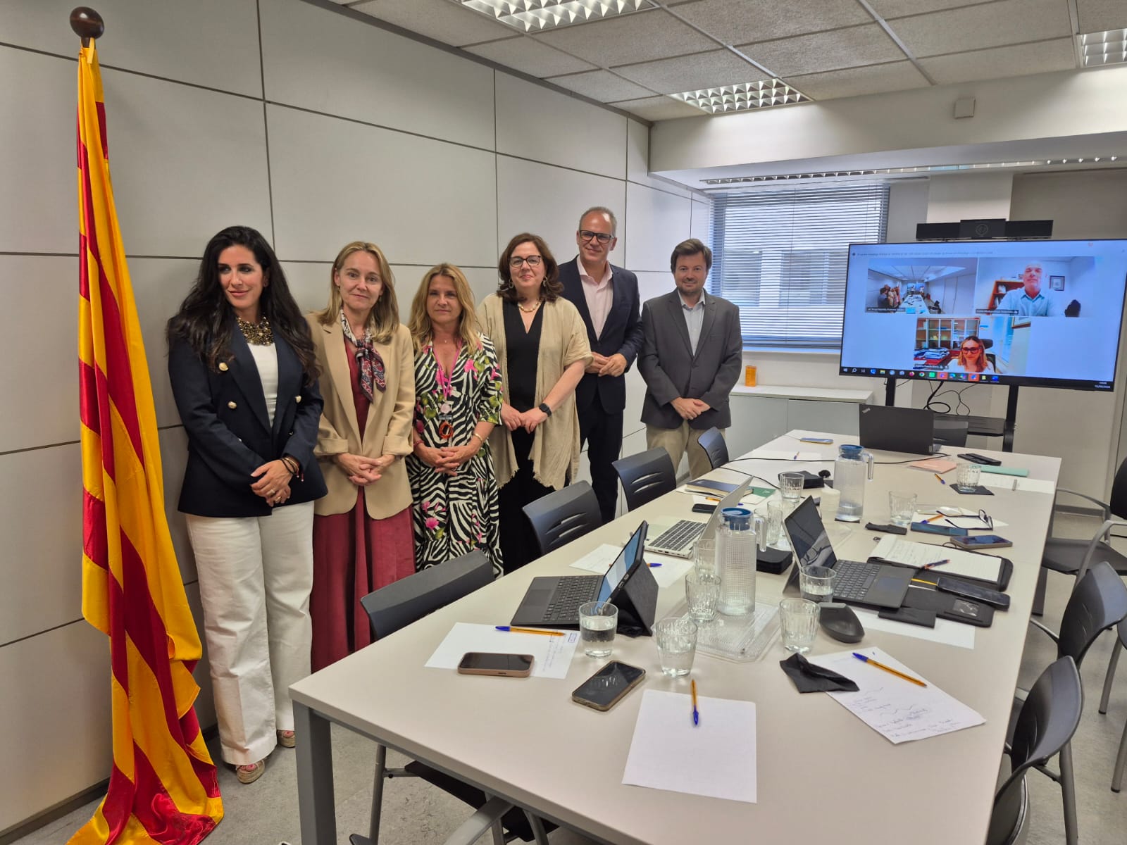 Imatge dels participants en la reunió 