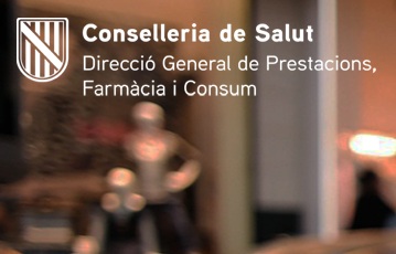 Logotip de la Direcció General de Prestacions, Farmàcia i Consum