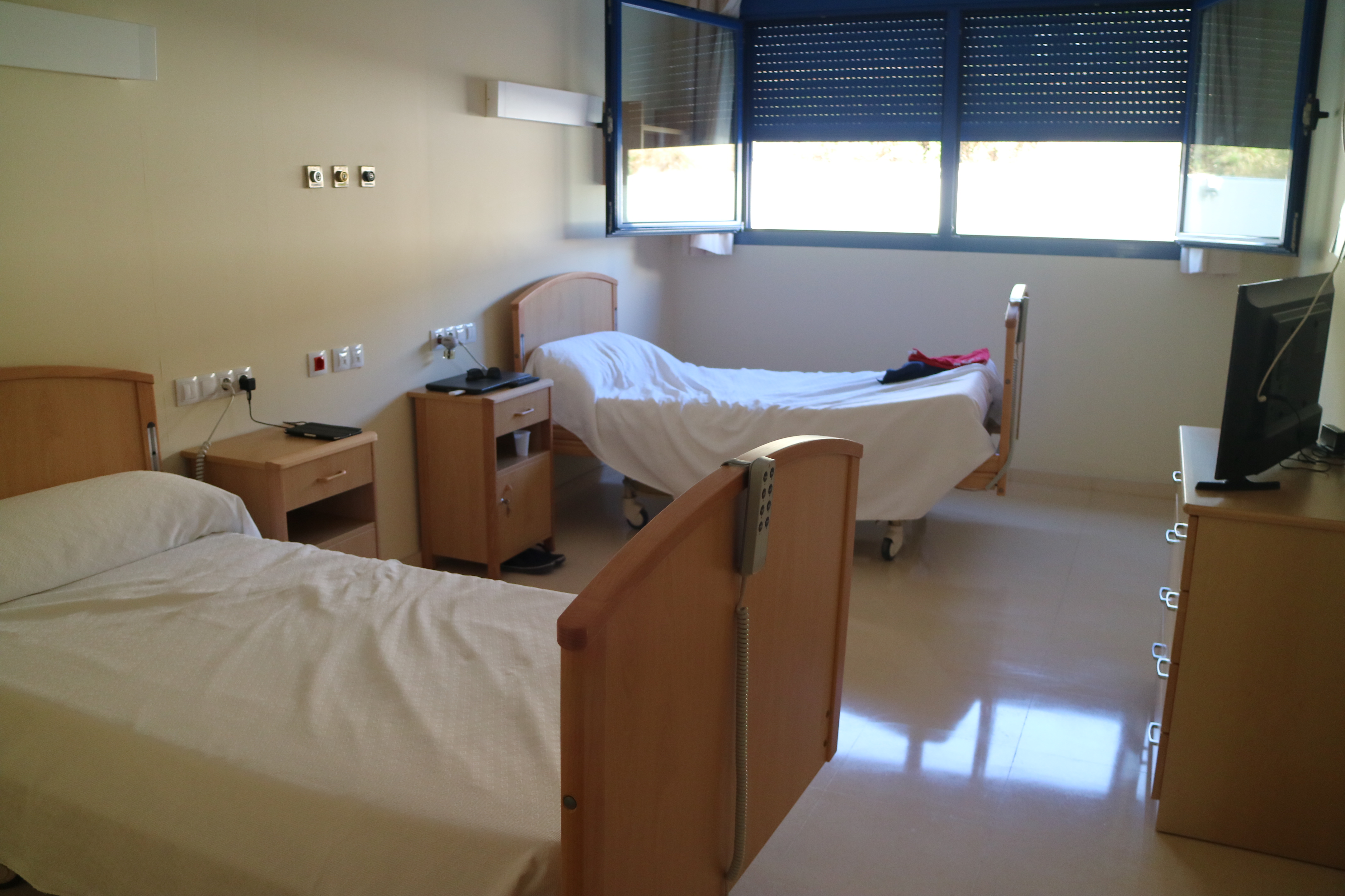 Habitació d'una residència de persones majors
