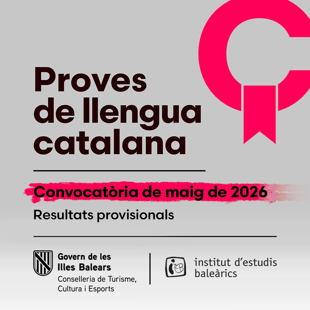 Convocatòria de proves de maig de 2026