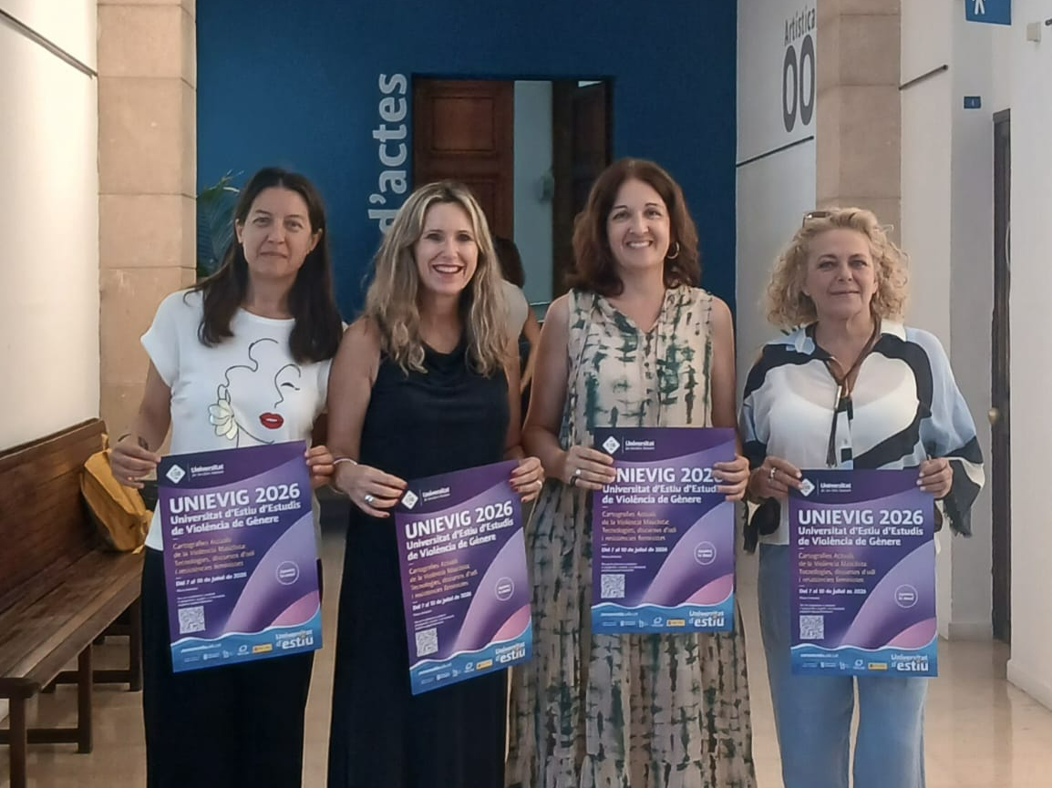 La directora de l’IBDONA, Cati Salom, ha intervengut en la inauguració