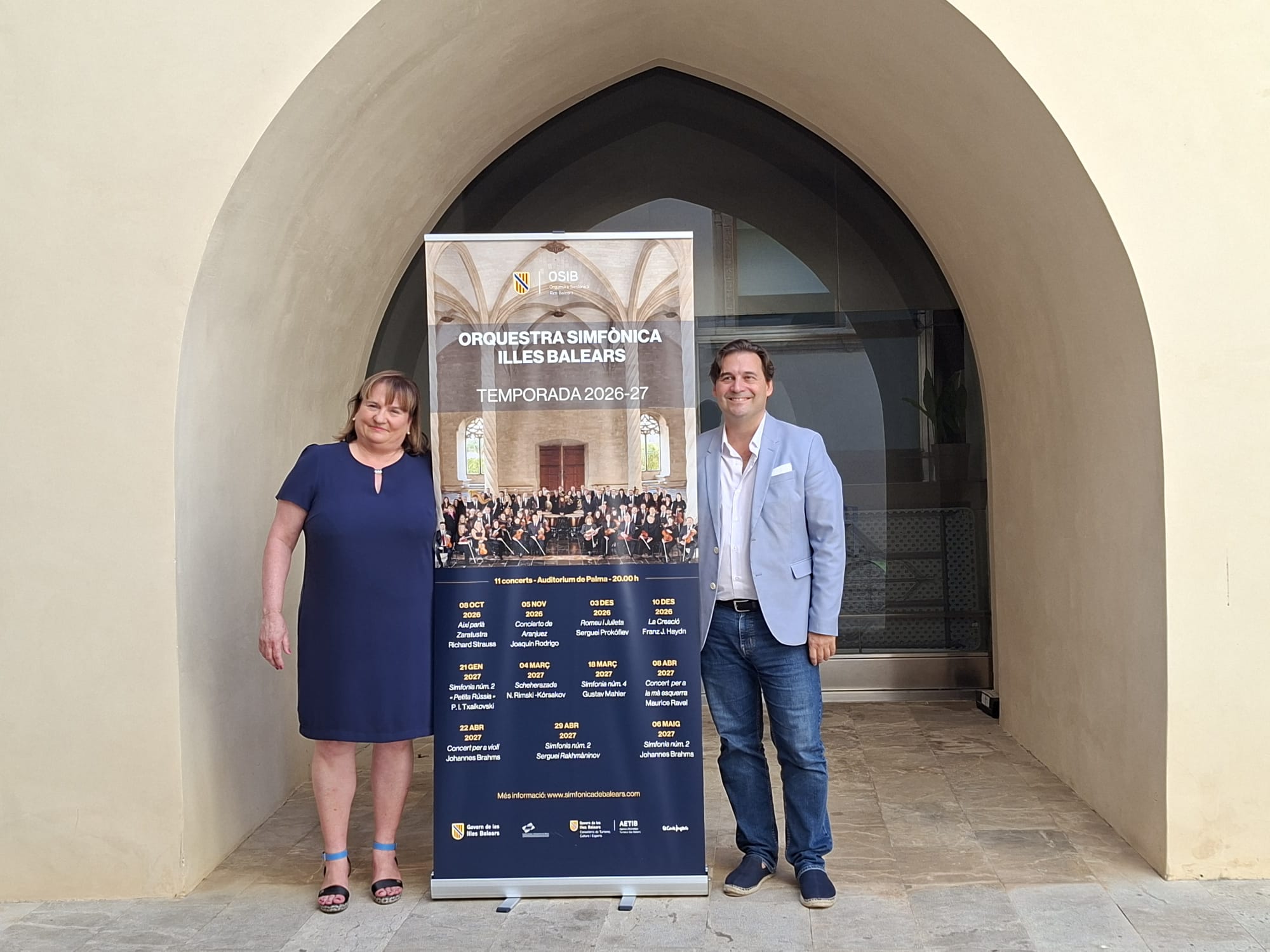 Presentació de la temporada d'abonament 2026-2027 de l'Orquestra Simfònica Illes Balears.
