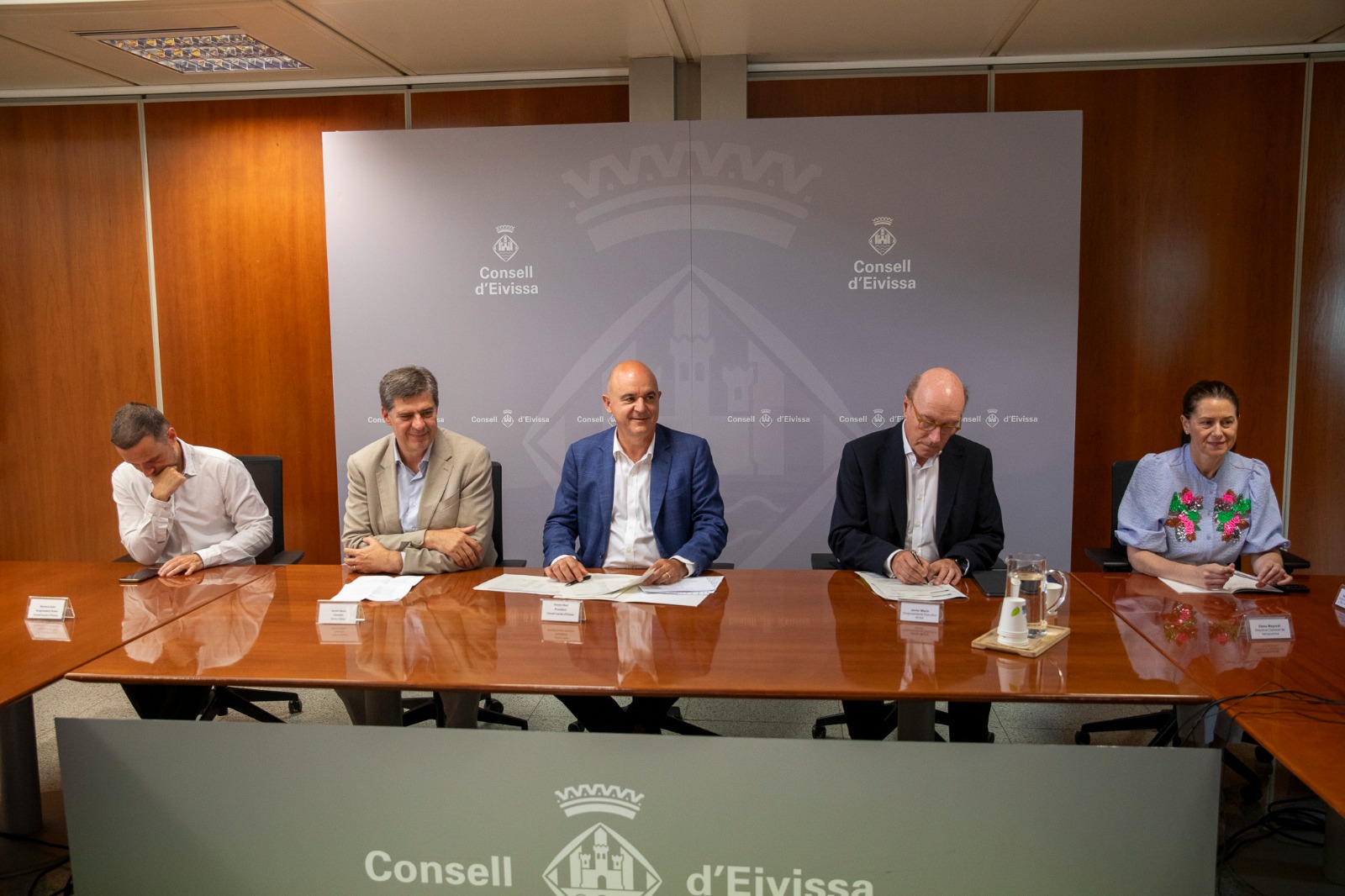 Reunió amb el Consell d'Eivissa