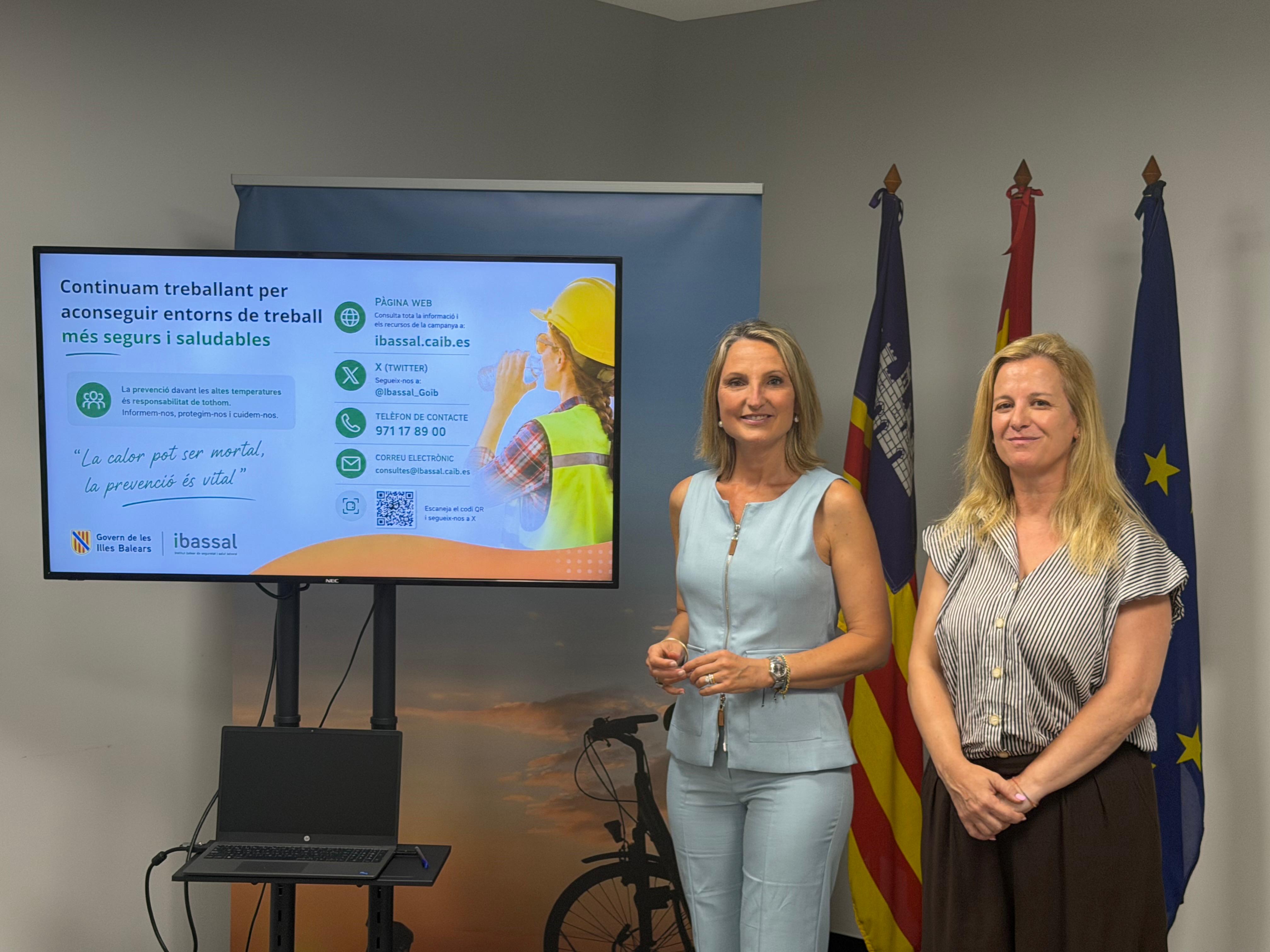 Presentació de les dades de les visites a empreses per la campanya de calor d'aquest estiu