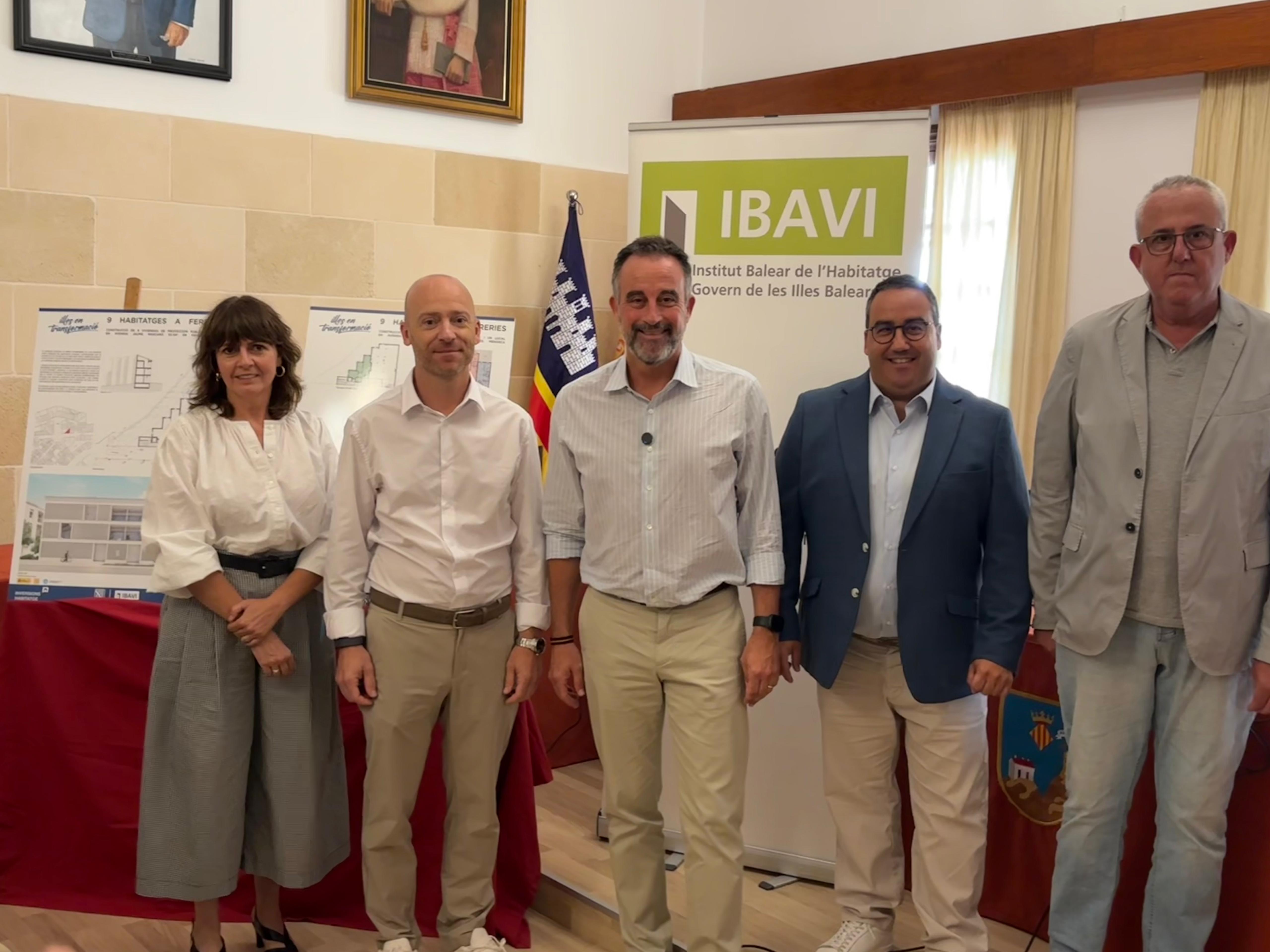 Presentació del projecte de la nova promoció de l’IBAVI a Ferreries