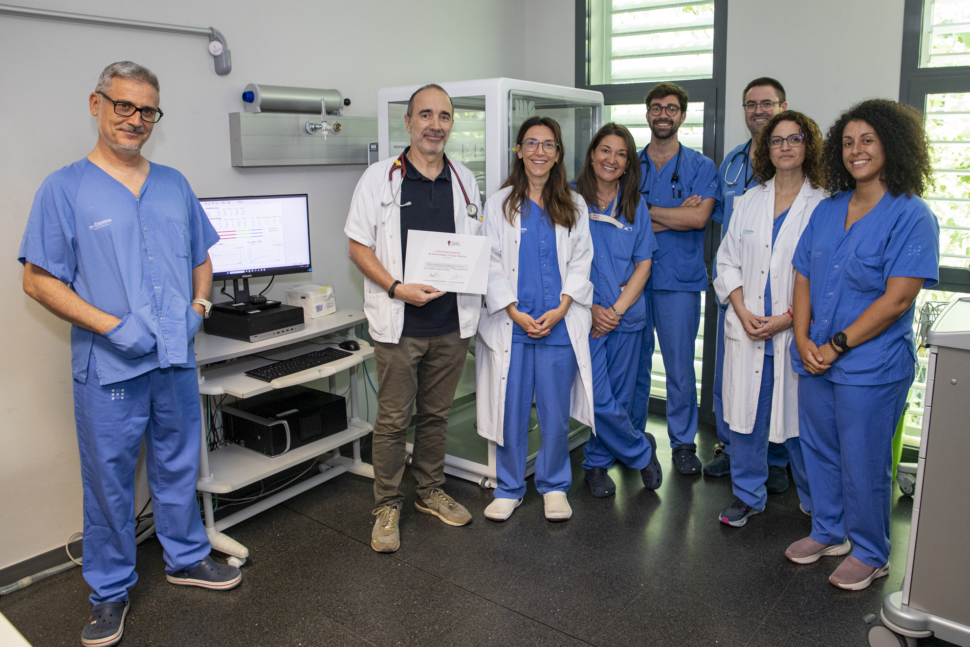 Un grup de professionals sanitaris