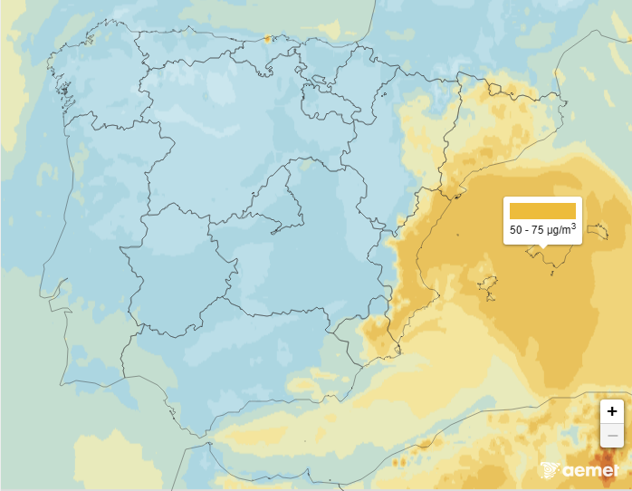 Mapa de qualitat de l'aire