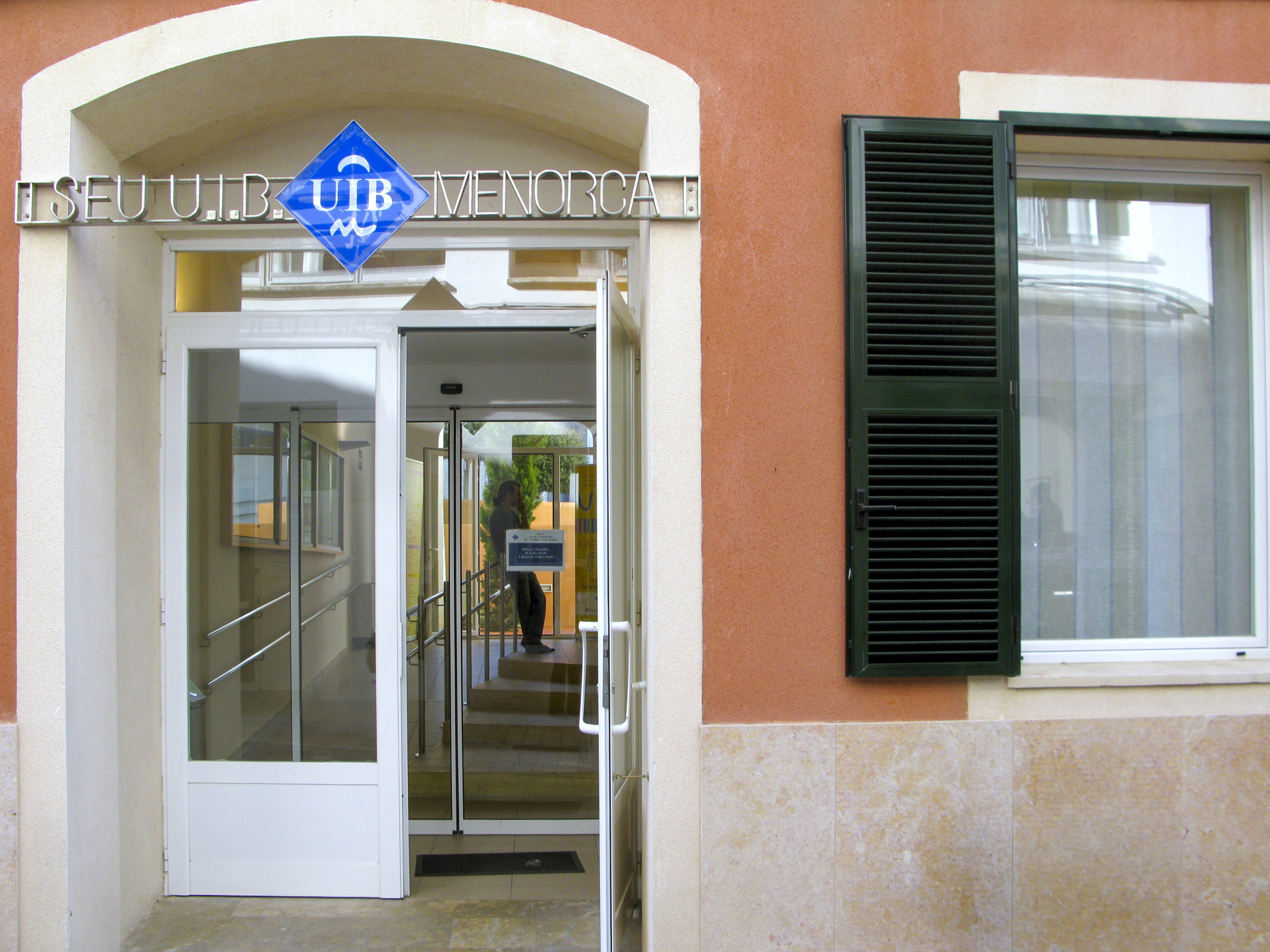 Sede de la UIB en Menorca