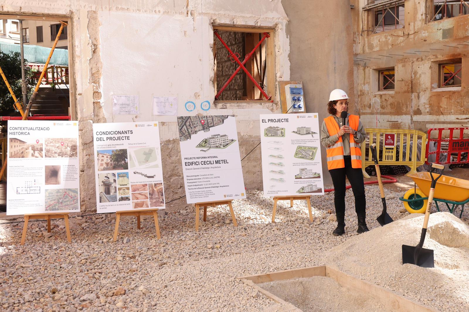 Presentació del projecte de rehabilitació de l'edifici Cecili Metel (Palma)